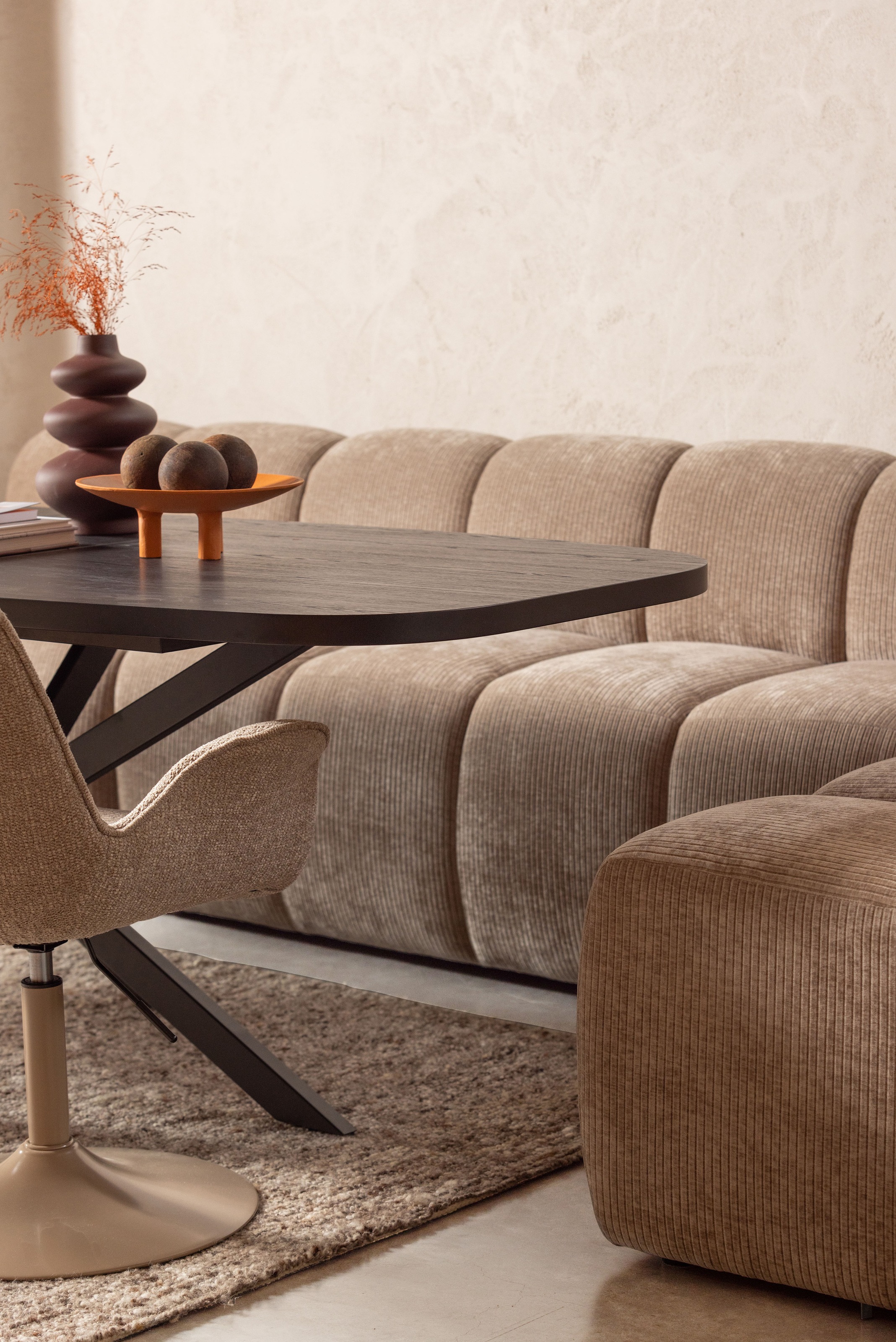 WOOOD Küchensofa »Mojo mit Bezug und Rückenlehne, B 164 x T 73 x H 83 cm« Ausgezeichnete Verschleißfestigkeit, Steppnähte, Tragkraft 150 kg