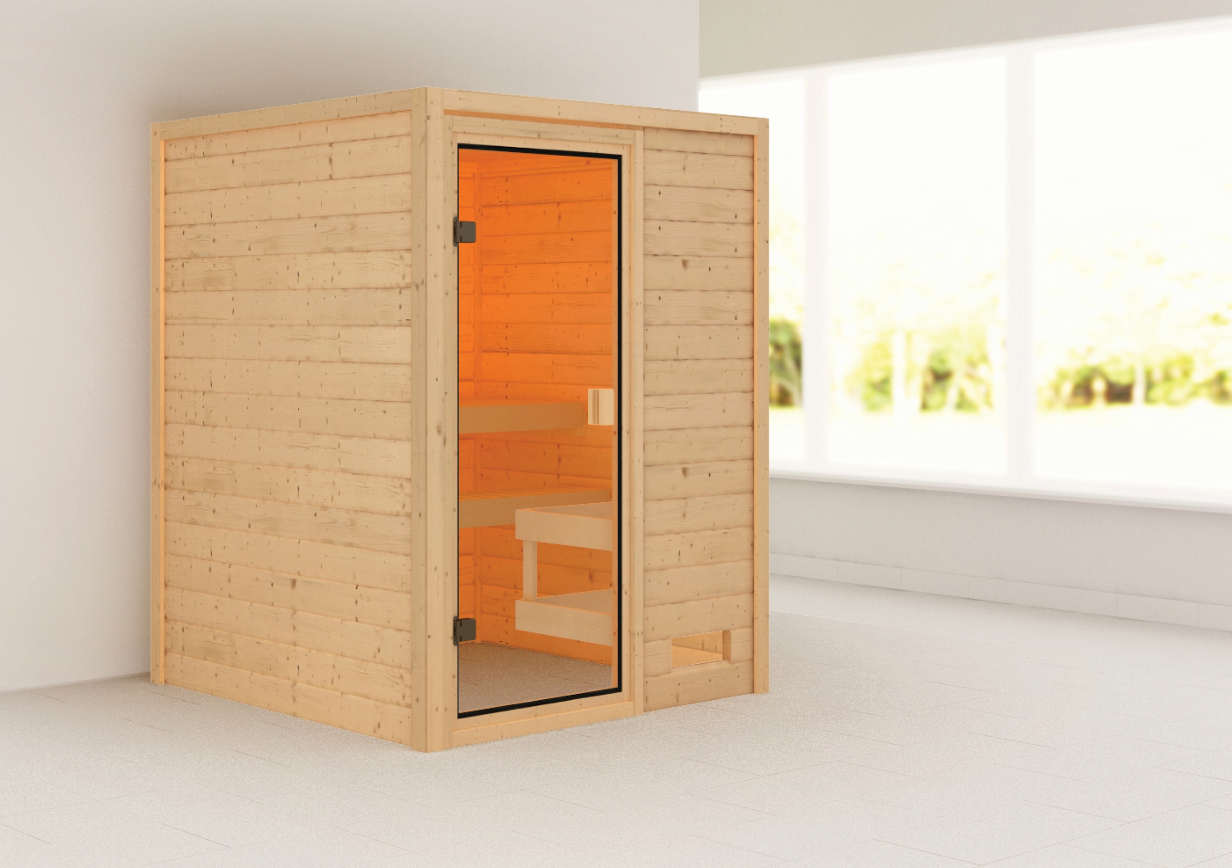 welltime Sauna »Sandy«, ohne Ofen