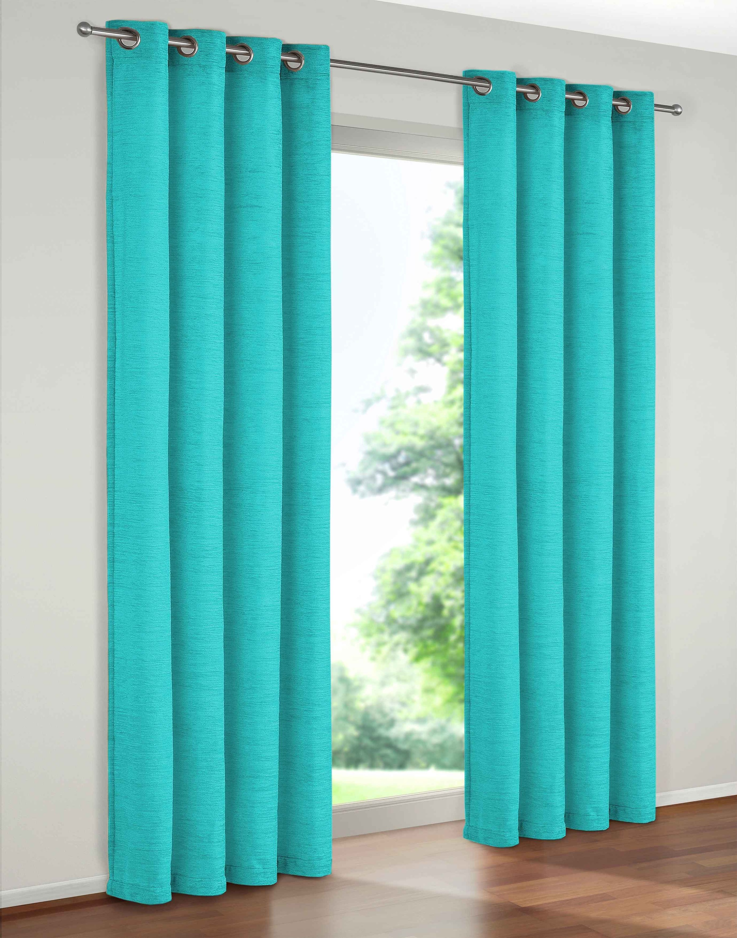 Wirth Vorhang »B-Holmsund« Ösen 1 Stk. tlg. in blau