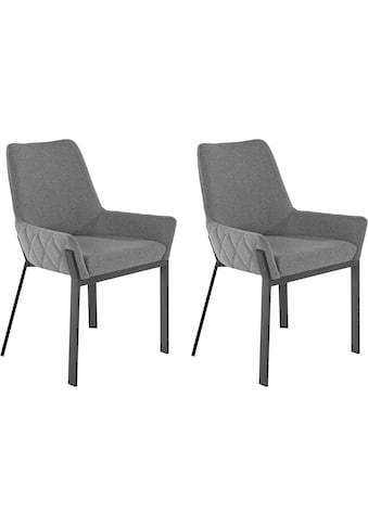 Places of Style Stuhl »Lome«, (Set), 2 St., Webstoff kaufen