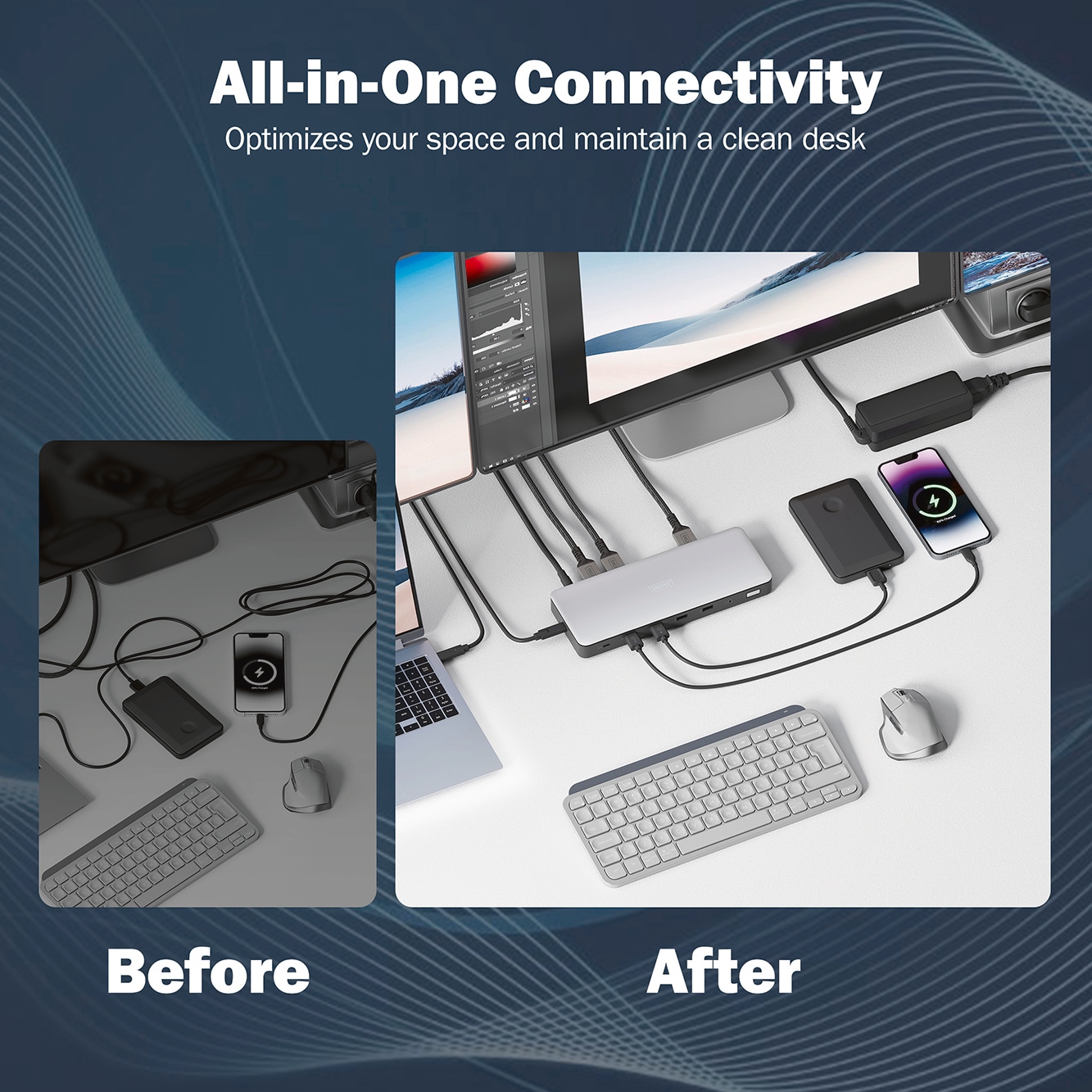 Digitus Laptop-Dockingstation »USB-C Docking Station, 13-Port, HDMI, USB, RJ45, SD«