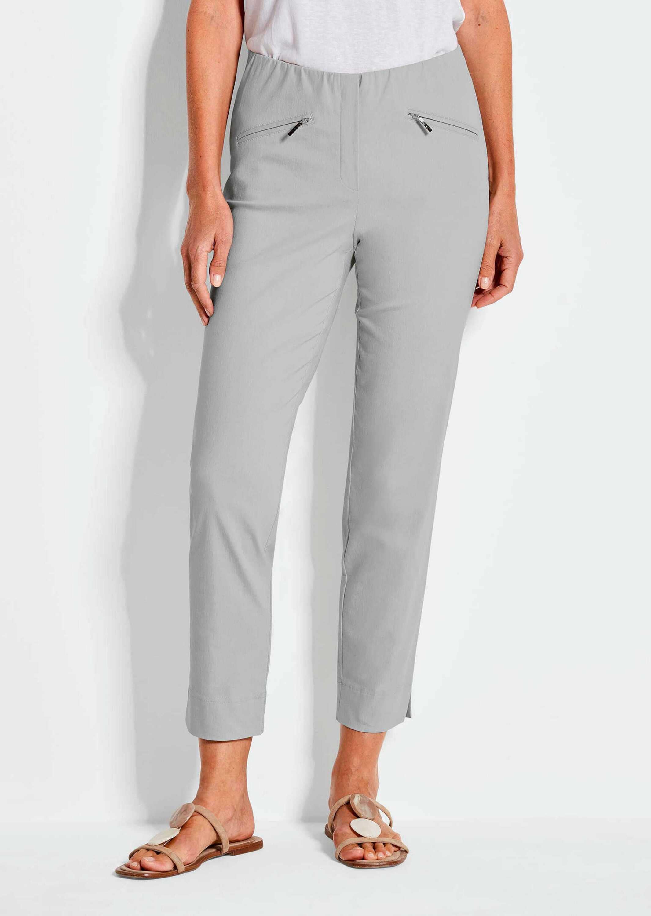 GOLDNER 7/8-Hose »Stretchhose LOUISA, dehnbar & mit Taschen«
