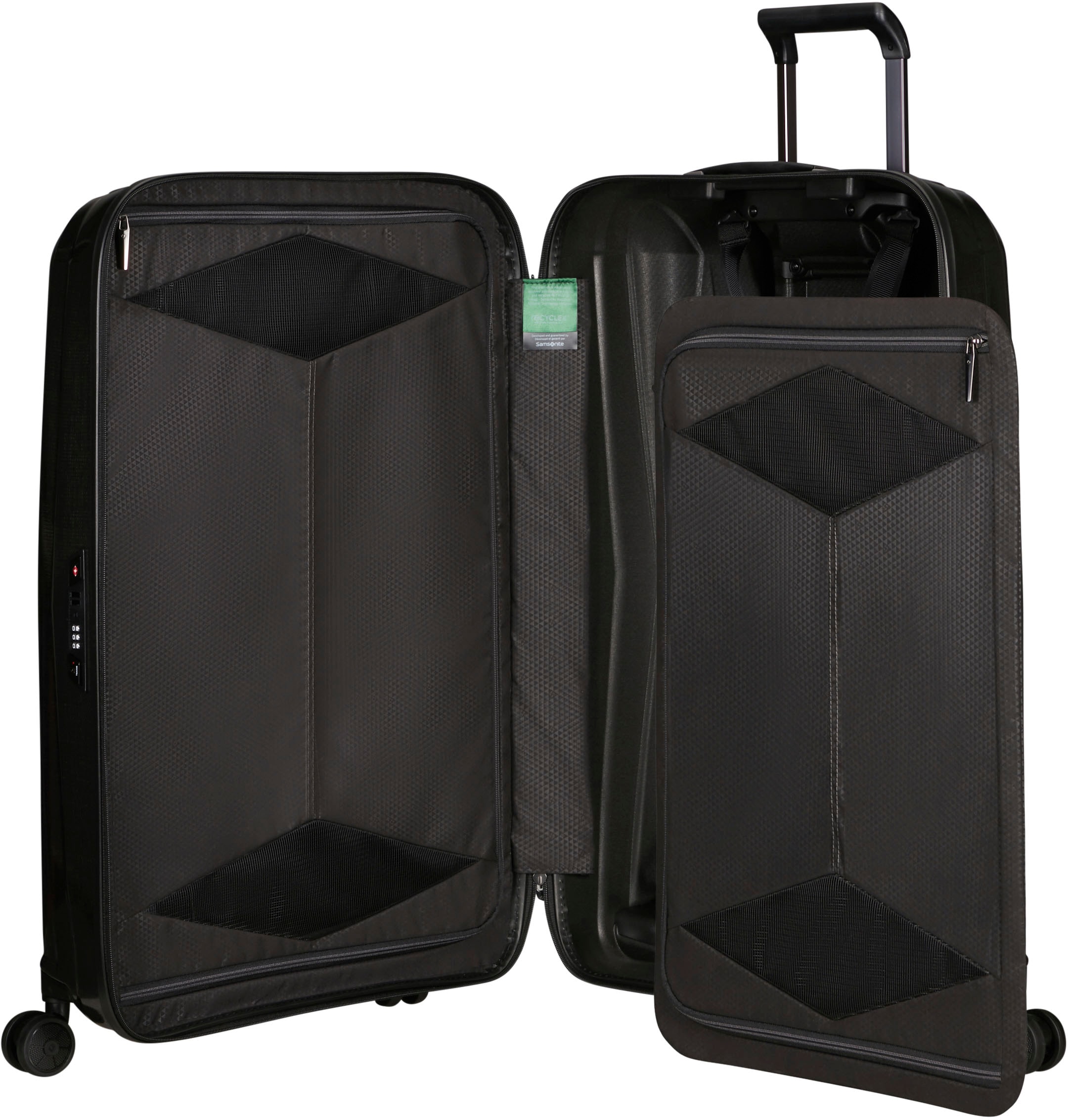 Samsonite Hartschalen-Trolley »MAJOR-LITE, verschiedene Größen und Farben«, 4 Rollen, Reisekoffer Volumenerweiterung bei S Reisegepäck Made in Europe