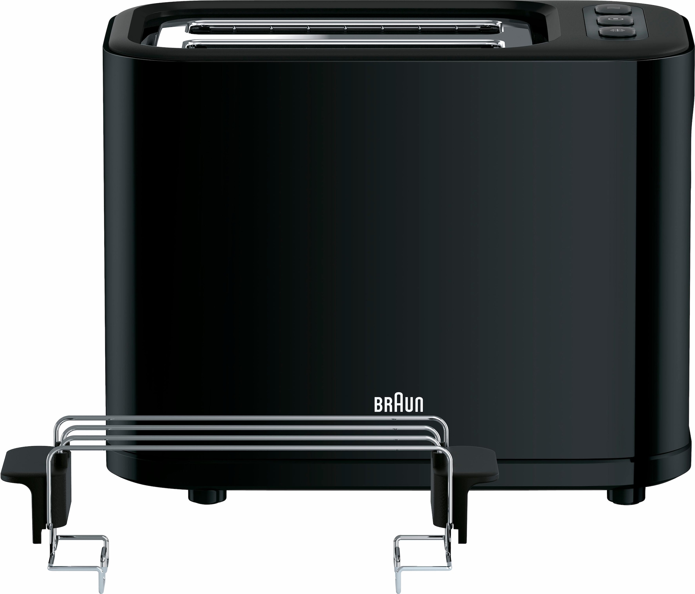 Braun Toaster »HT 3010 BK«, 2 kurze Schlitze, für 2 Scheiben, 1000 W