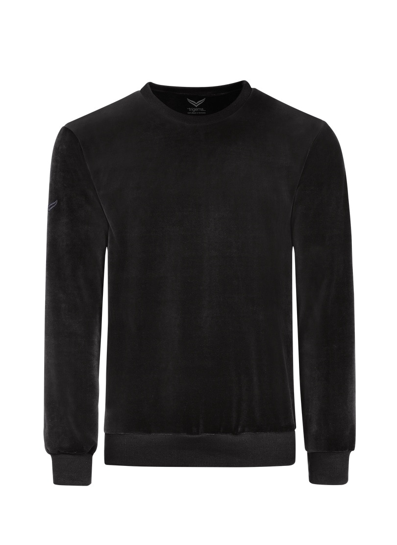 Trigema Sweatshirt »TRIGEMA Nicki-Shirt«
