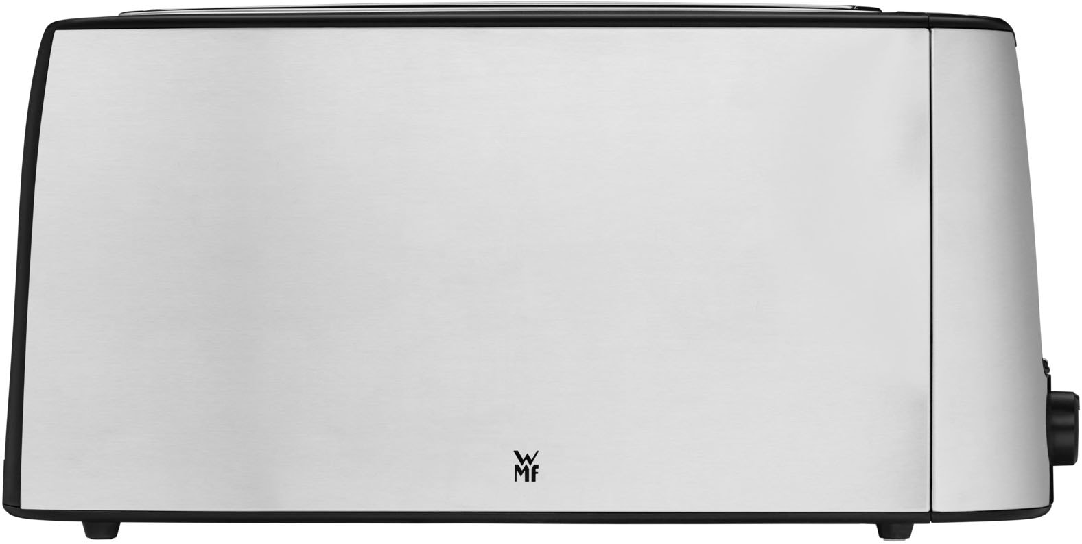 WMF Toaster "Bueno Pro, Doppel-Langschlitz-Toaster, XXL Toast, Brötchenaufsatz" 2 lange Schlitze für 4 Scheiben 1550 W 6 Bräunungsstufen,