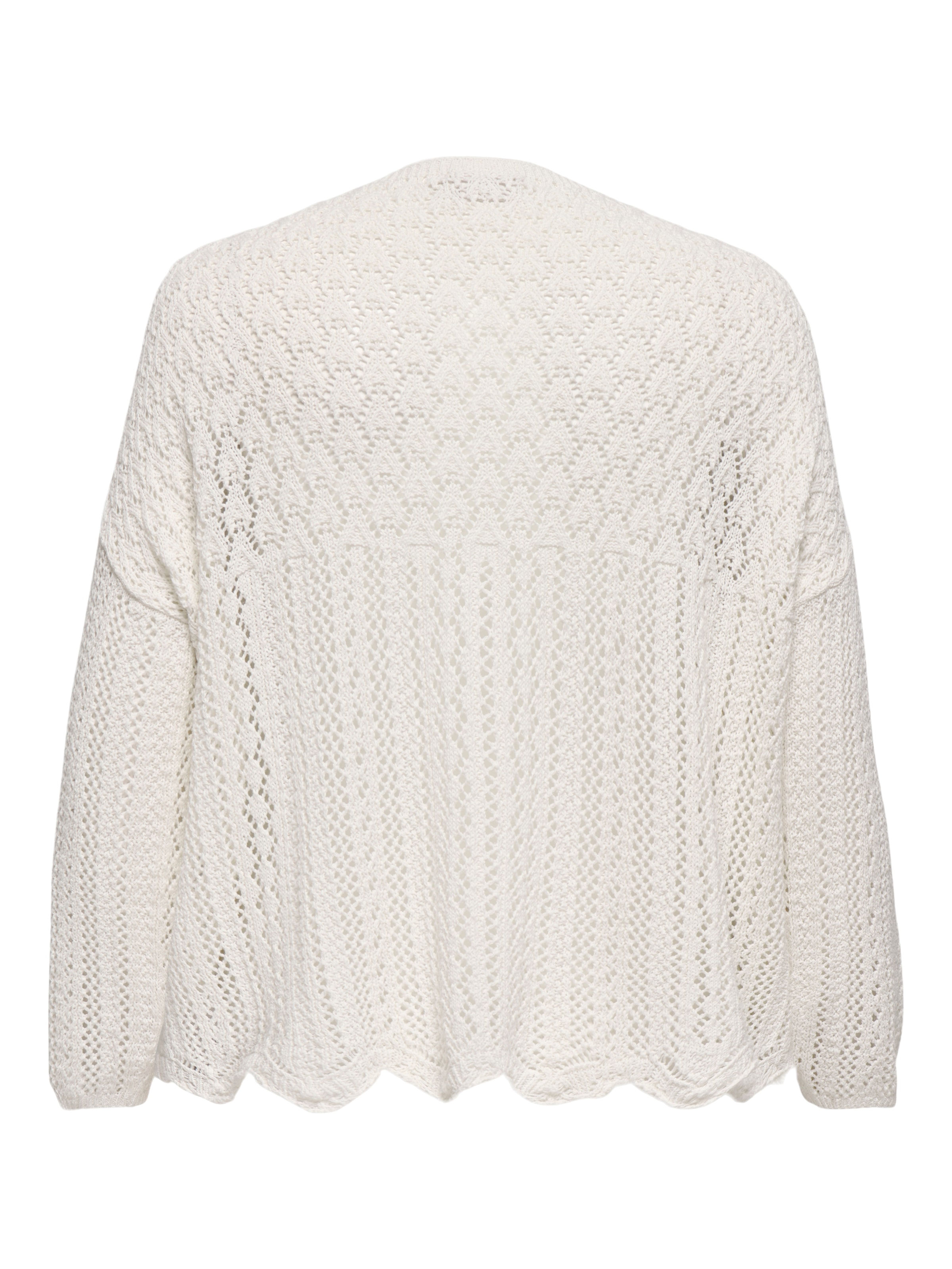 ONLY CARMAKOMA Strickjacke »CARNOLA 7/8 LIFE OPEN CARDIGAN KNT NOOS«