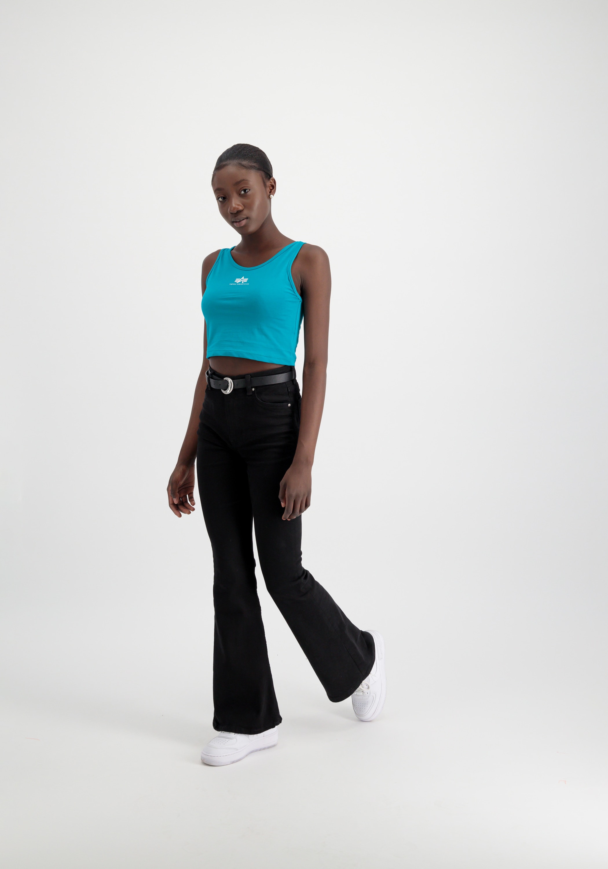 Alpha Industries Muskelshirt »Alpha Industries Women - Tanks Basic Crop-Tank SL Women«