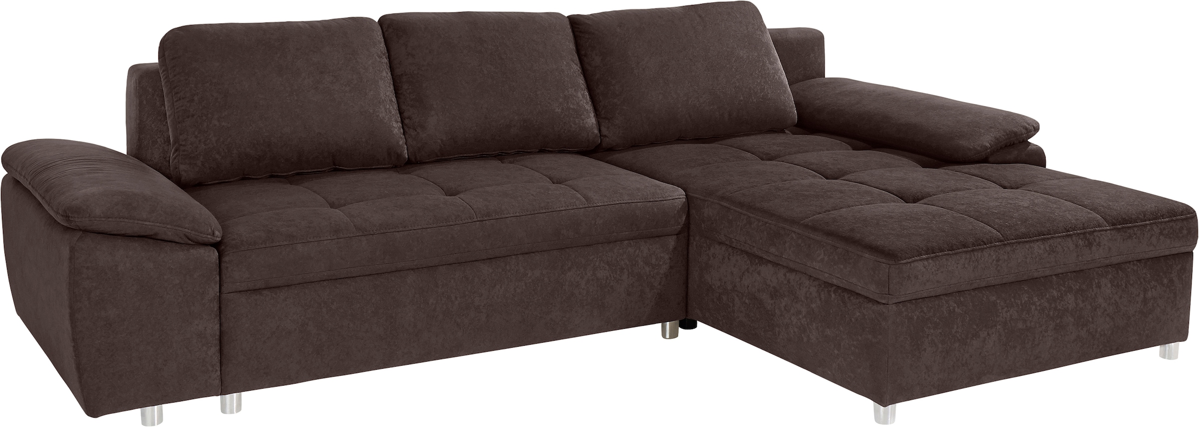 sit&more Ecksofa »Labene L-Form« wahlweise mit Bettfunktion und Bettkasten, auch als XXL-Variante