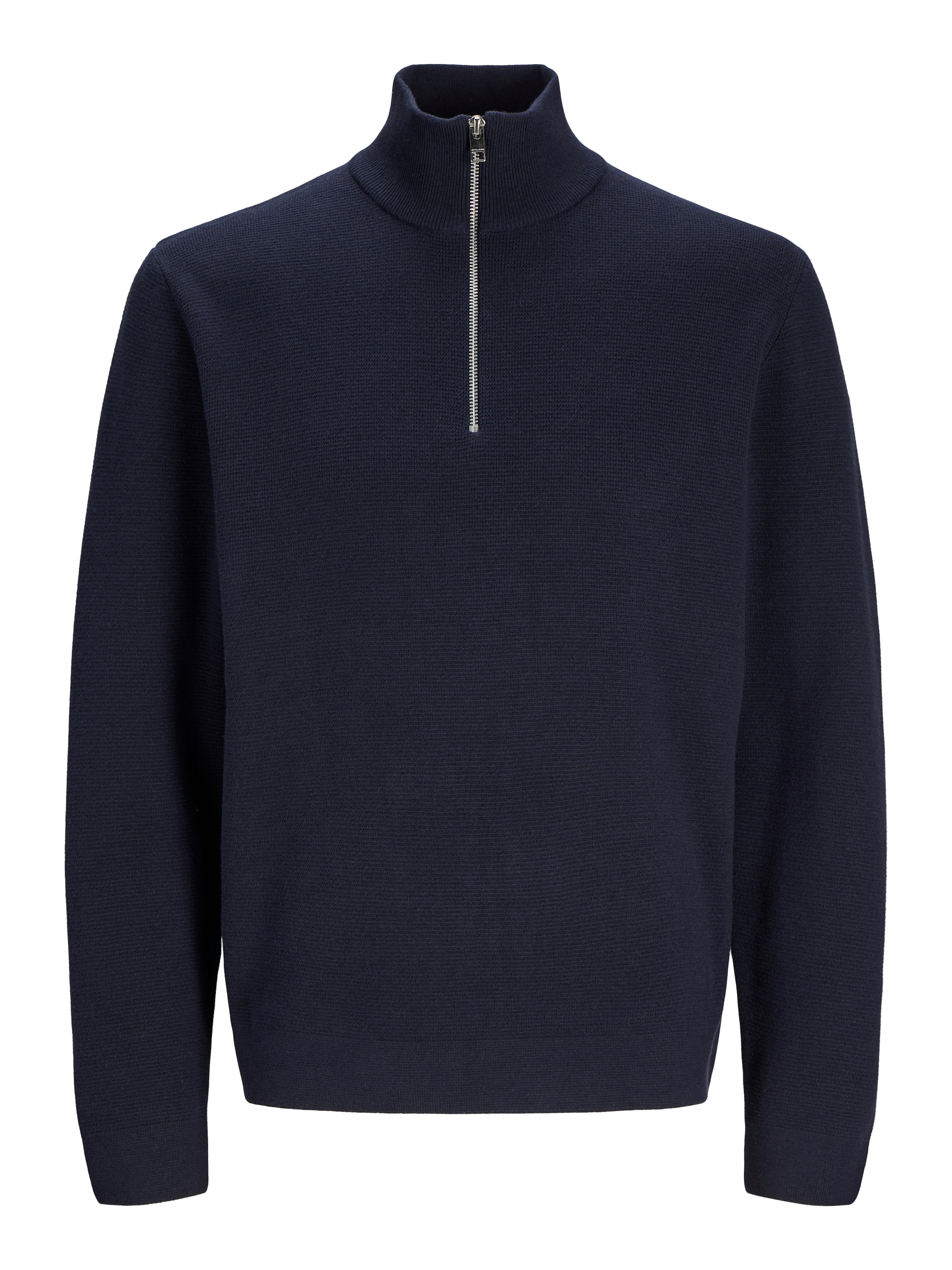 Jack & Jones Troyer »JPRBLAMILANO STITCH KNIT HALF ZIP SN«, mit kurzem Reißverschluss