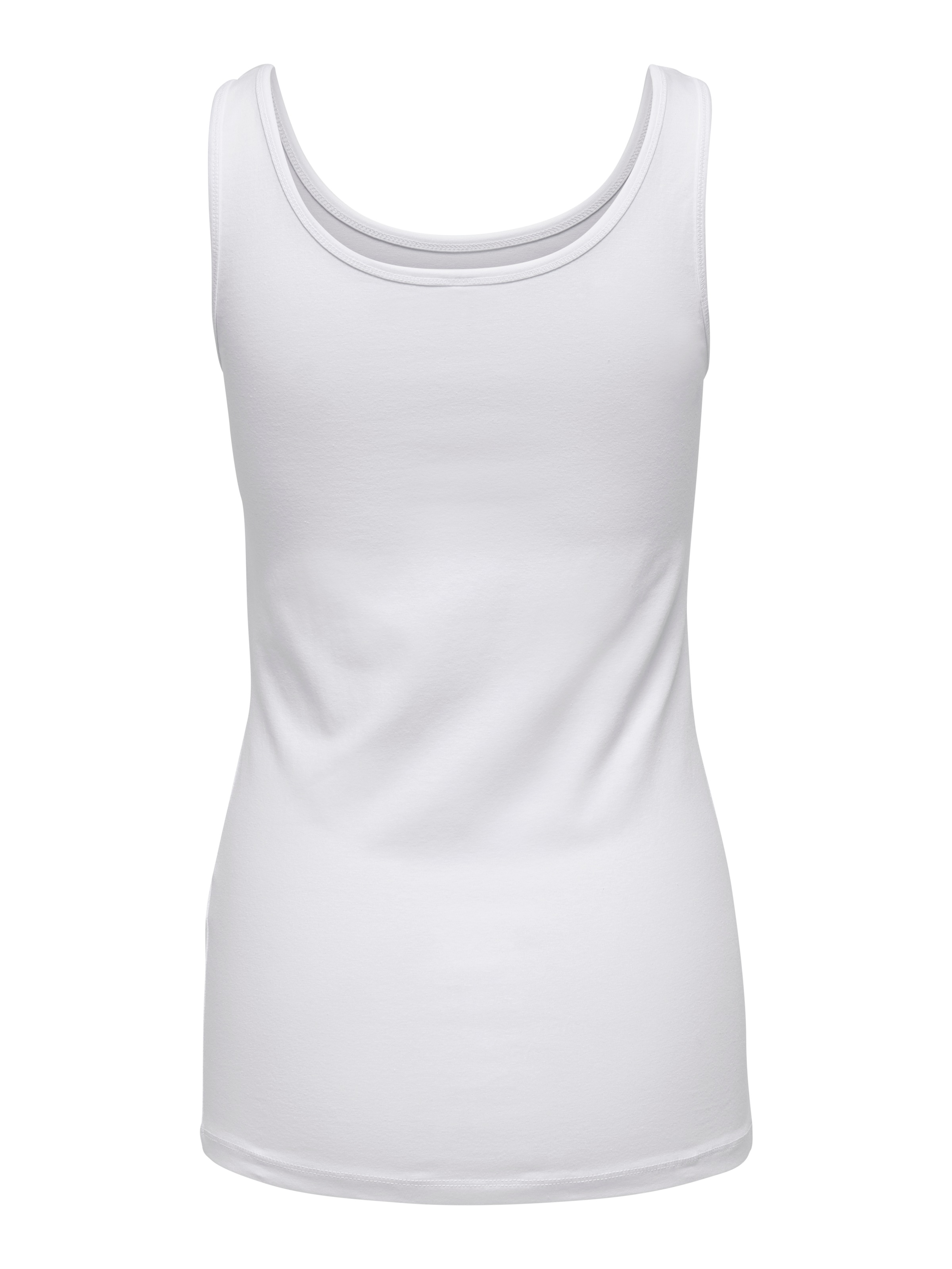 ONLY Tanktop »ONLLIVE LOVE S/L TANK TOP NOOS« Baumwollmischung