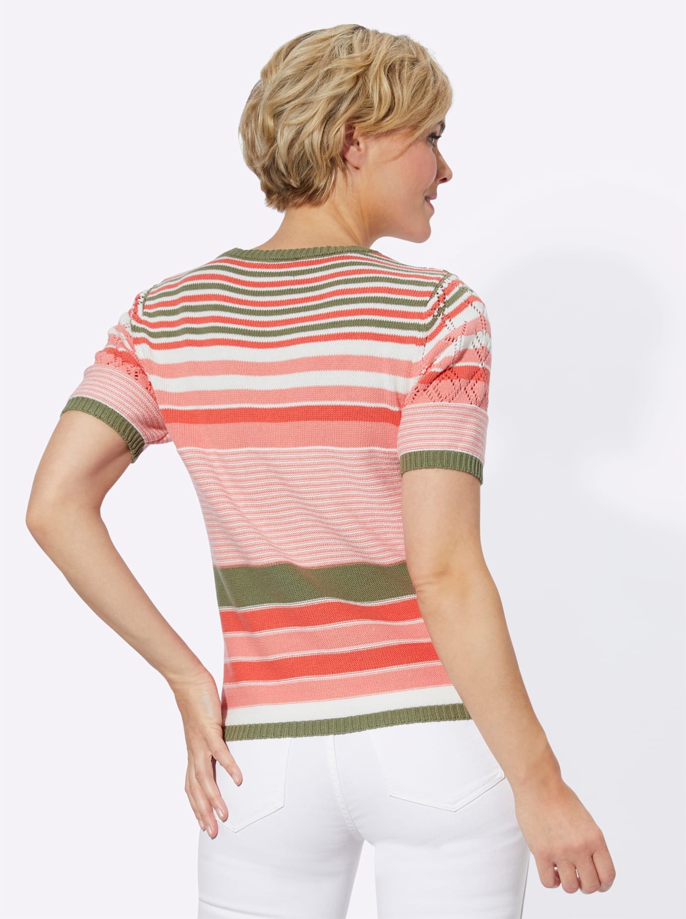 Casual Looks Kurzarmpullover »Pullover«
