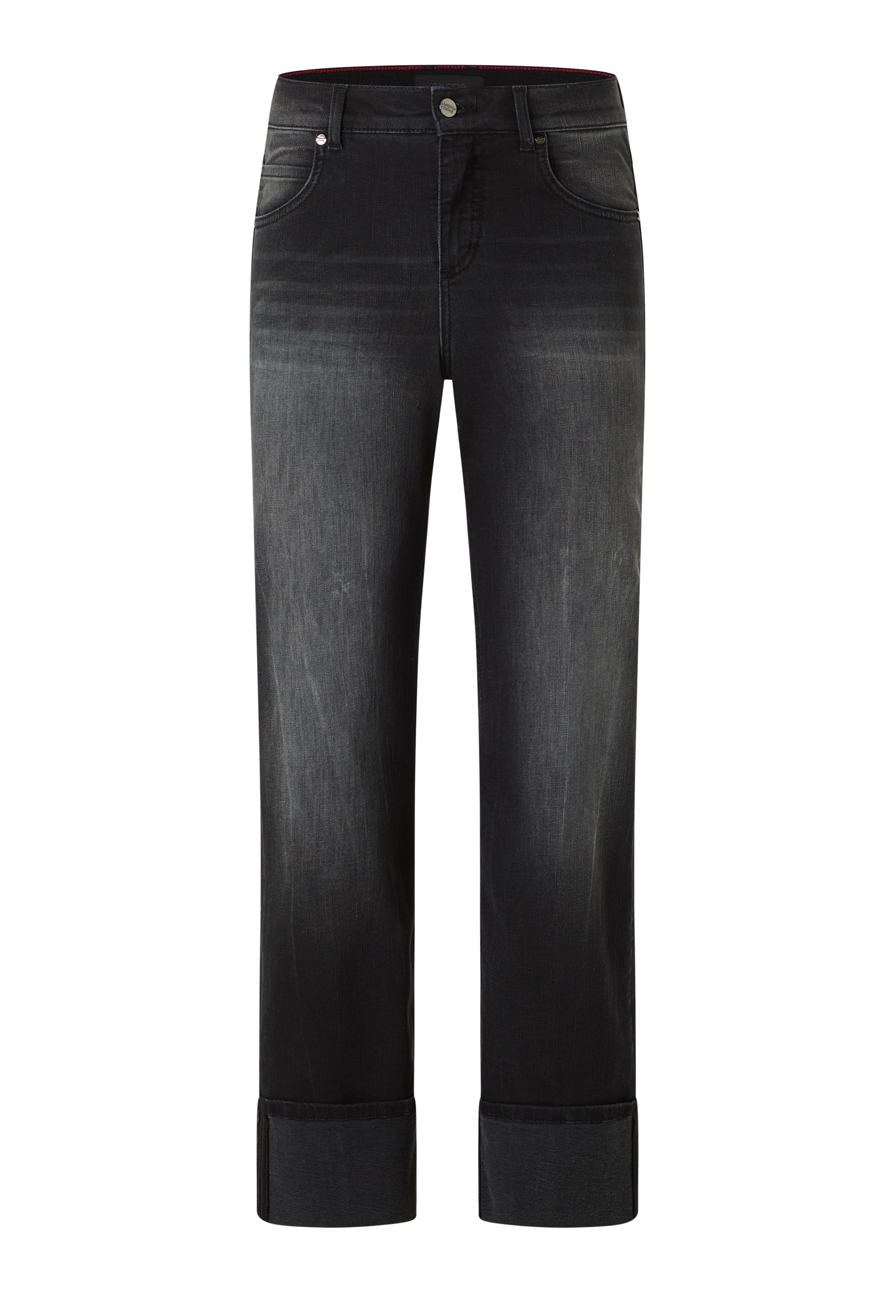 ANGELS Straight-Jeans »LARA TU«, mit umgeschlagenem Bein