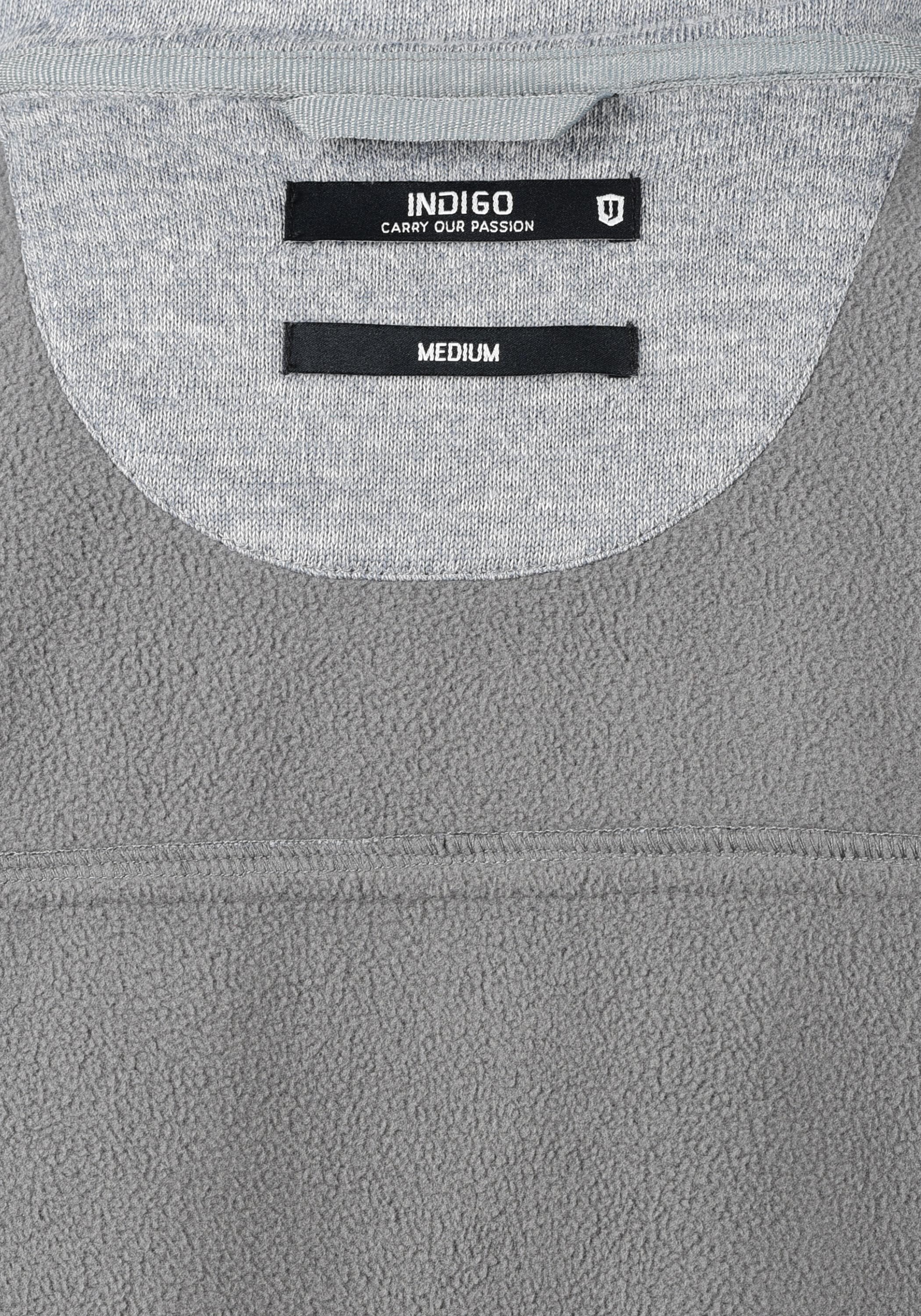 Indicode Kapuzenfleecejacke »Sweatjacke IDGrosvenor«