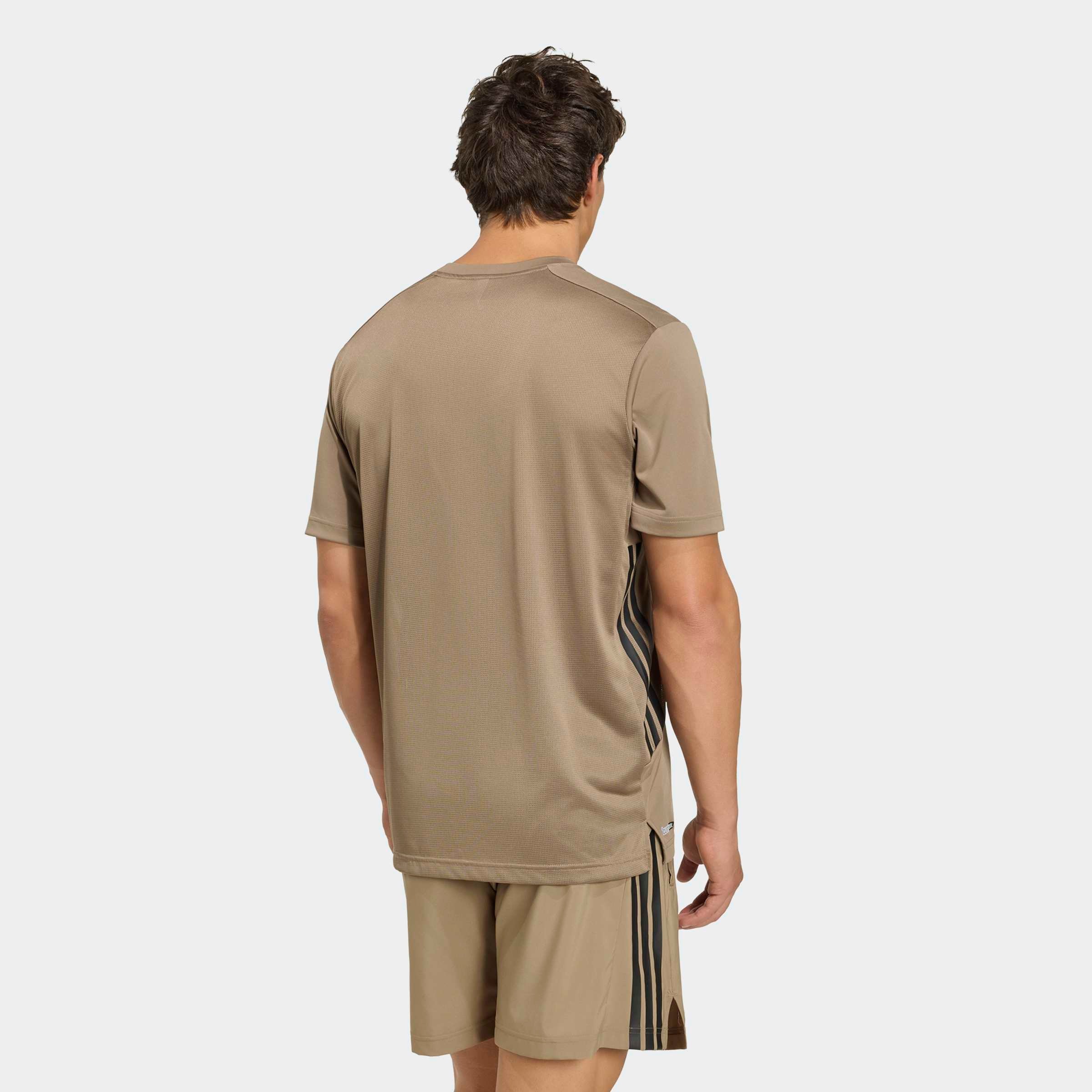 adidas Performance T-Shirt »TECH ESSENTIALS WORKOUT 3-STREIFEN«