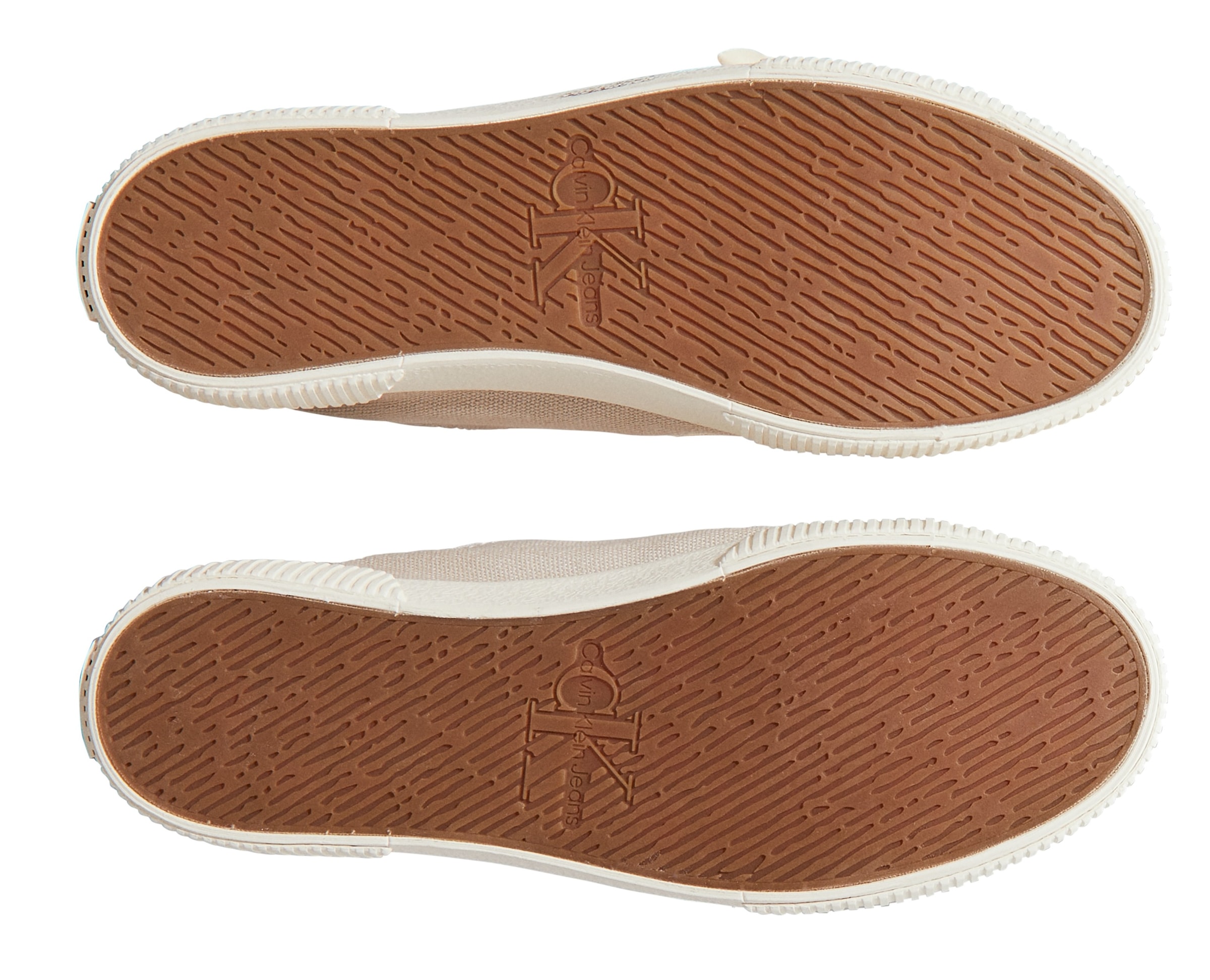 Calvin Klein Jeans Sneaker »ESS VULC LOW CV MG WN«  Halbschuh, Freizeitschuh, Schnürschuh in Retro-Optik