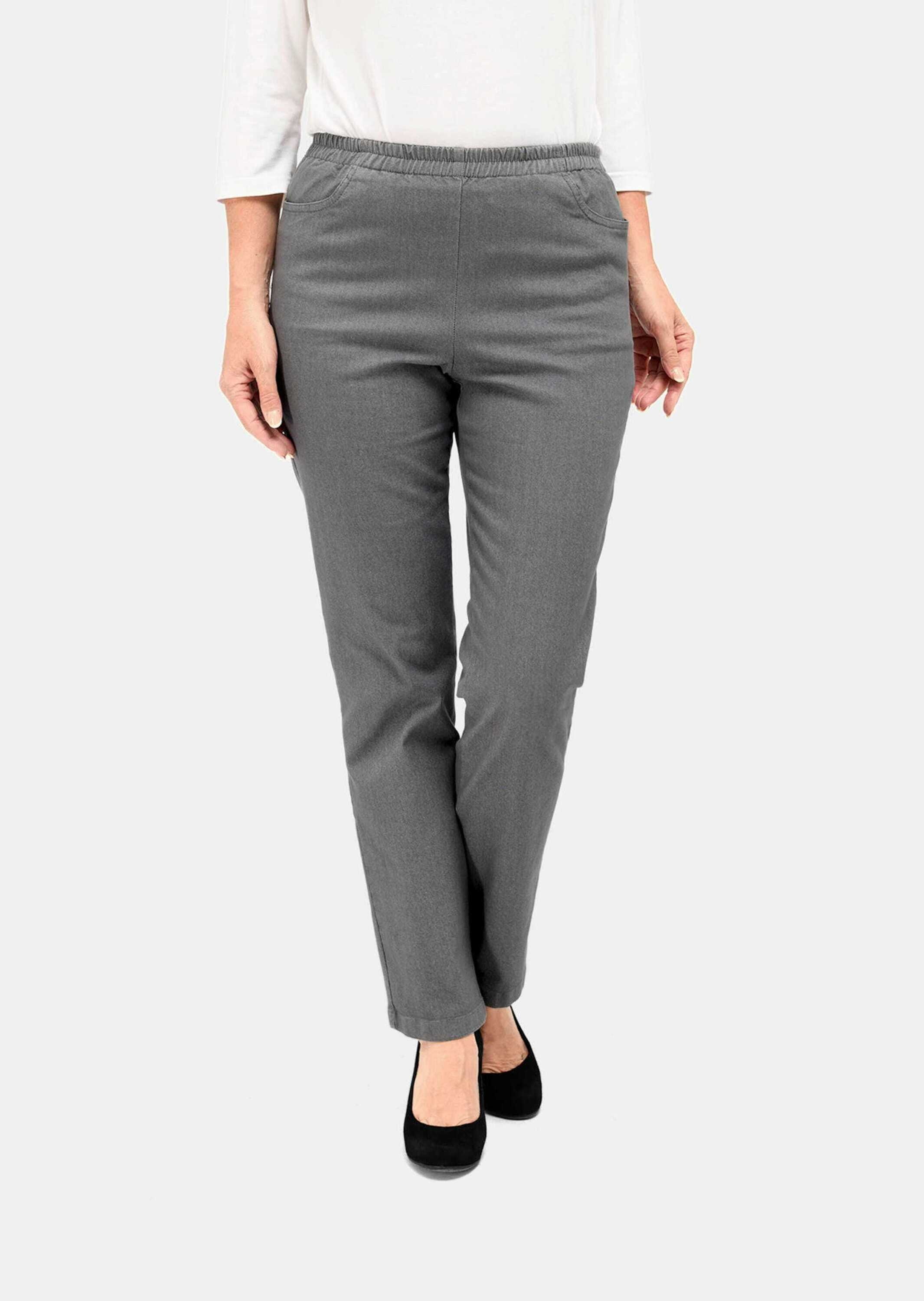 GOLDNER Regular-fit-Jeans »Kurzgröße Bequeme Jeansschlupfhose LOUISA«