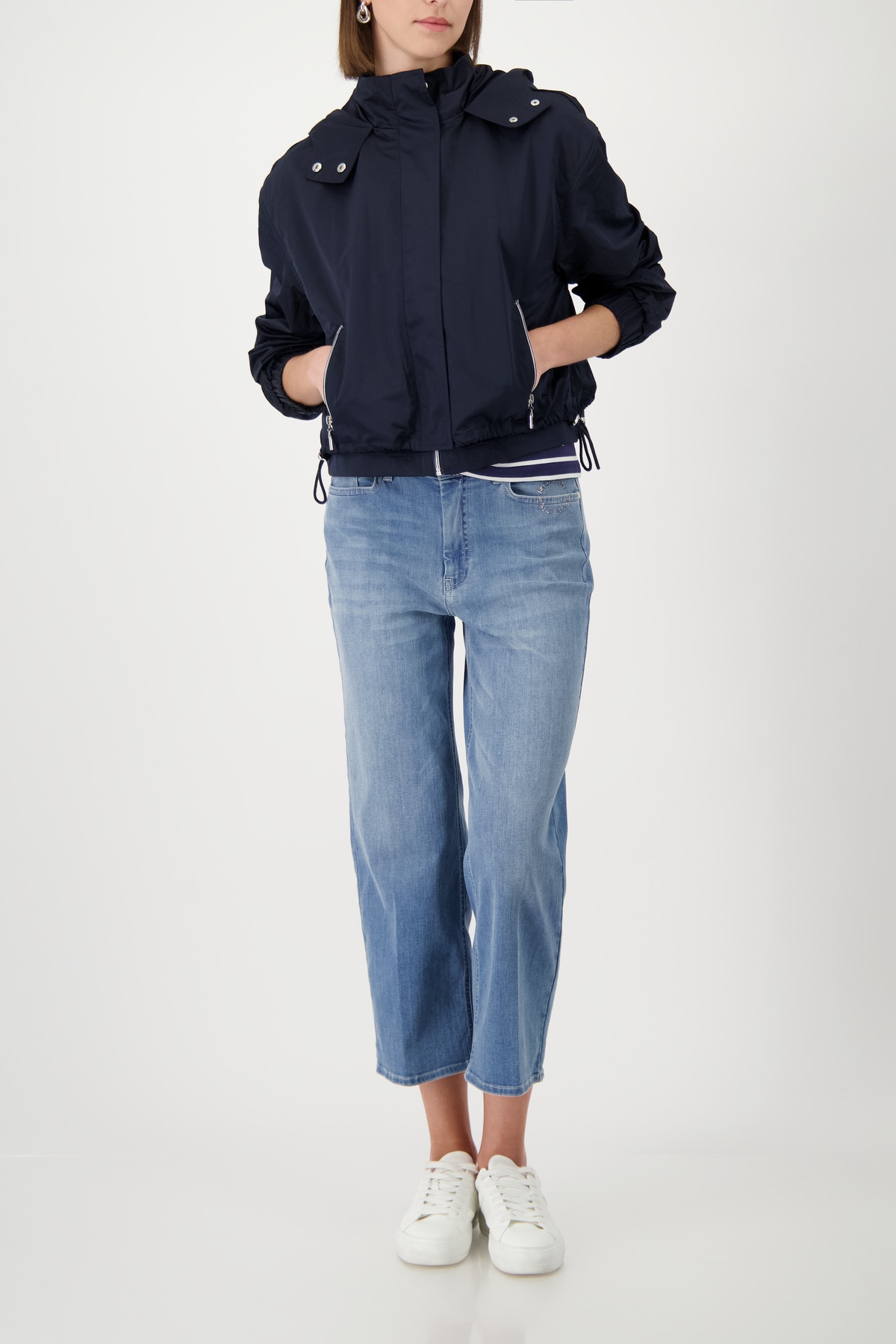 Monari Blouson mit Kapuze Regular fit mit Kapuze