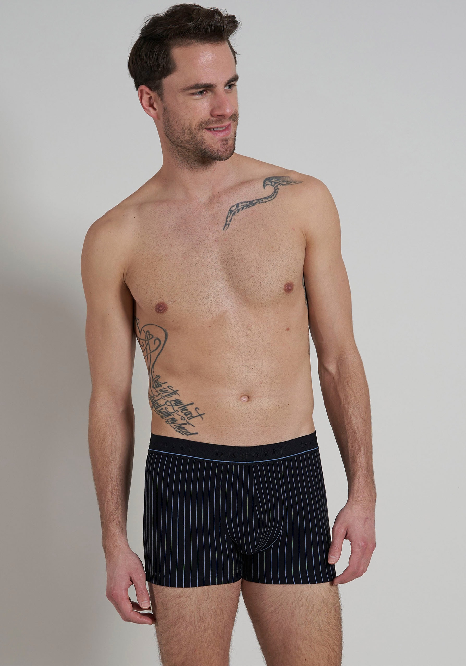 bugatti Panty »Paris«, (2er Pack), weich, basic, eng, atmungsaktiv, breiter Bund, Baumwollmix
