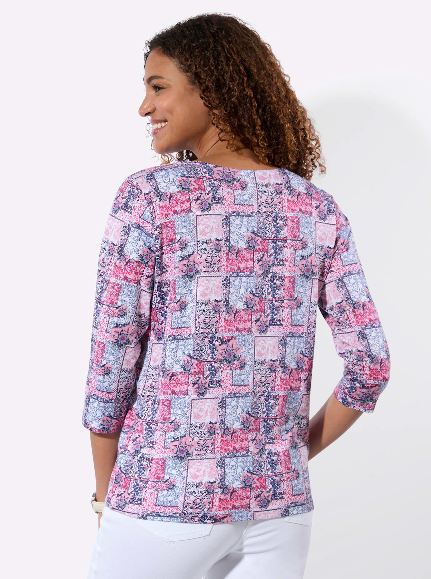 Inspirationen Print-Shirt »3/4-Arm-Shirt« 1 tlg.