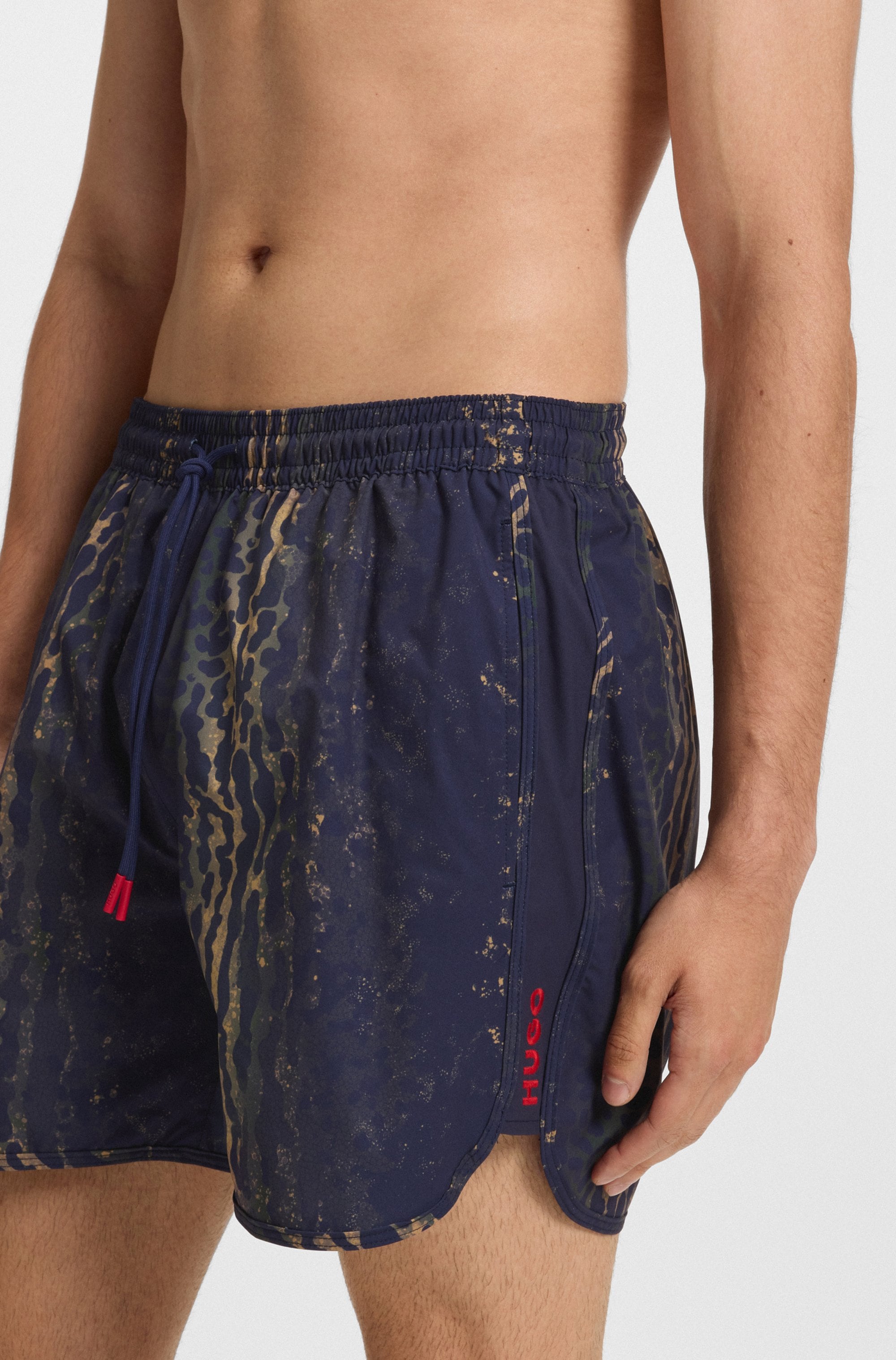 HUGO Underwear Badeshorts »Jose«, elastischer Bund, bedruckt, schnelltrocknend