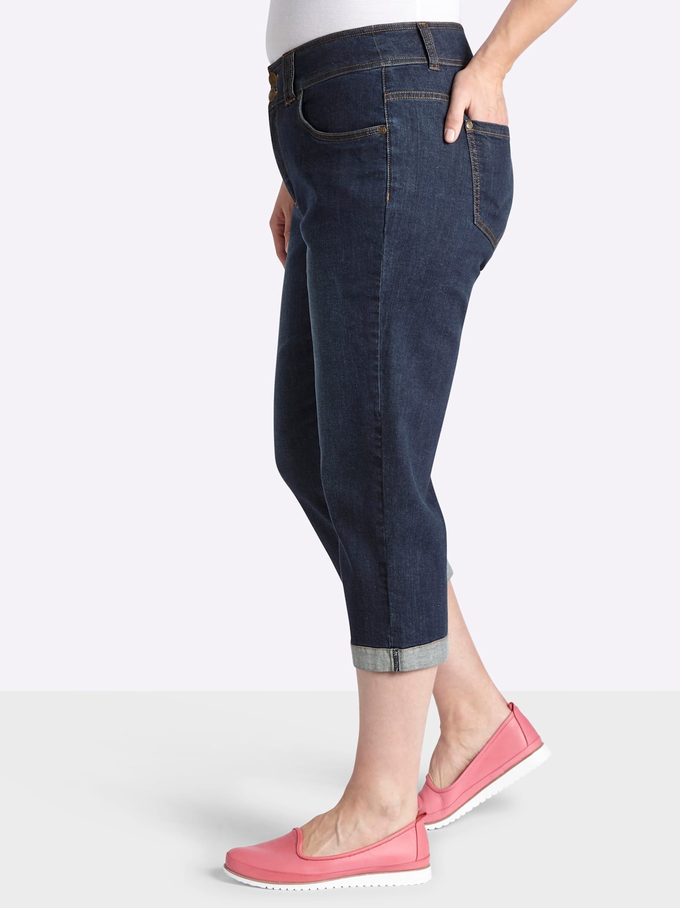 Sheego 3/4-Jeans 1