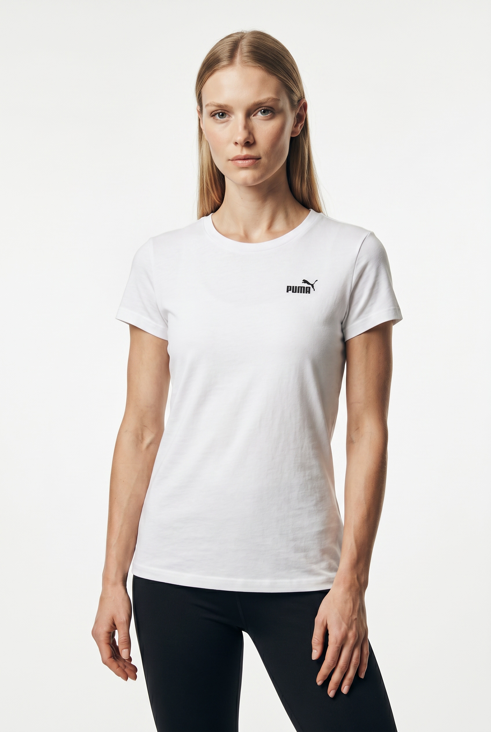 PUMA T-Shirt »ESS SMALL NO 1 LOGO TEE« Kurzarm, für sportliche Looks, aus Baumwolle, Rundhalsausschnitt