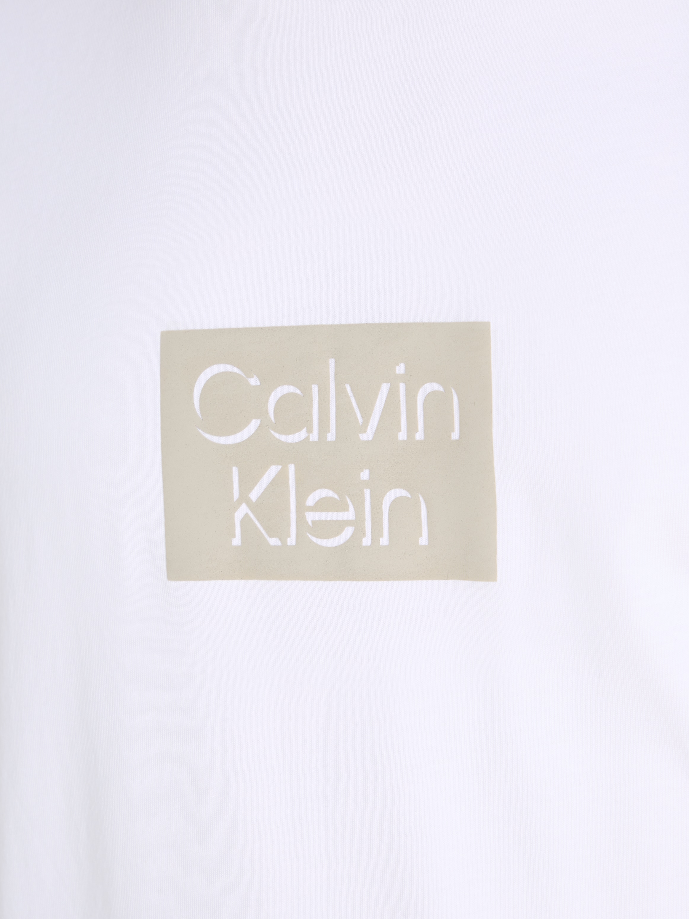 Calvin Klein T-Shirt »CUT OUT SHADOW LOGO T-SHIRT«, mit Logoprägung