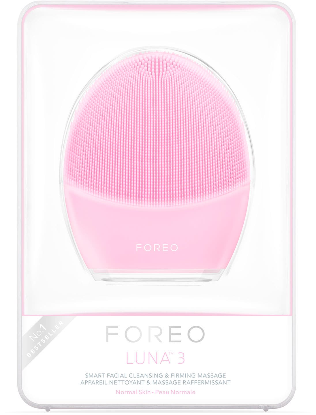 FOREO Elektrische Gesichtsreinigungsbürste »LUNA 3«, für normale Haut