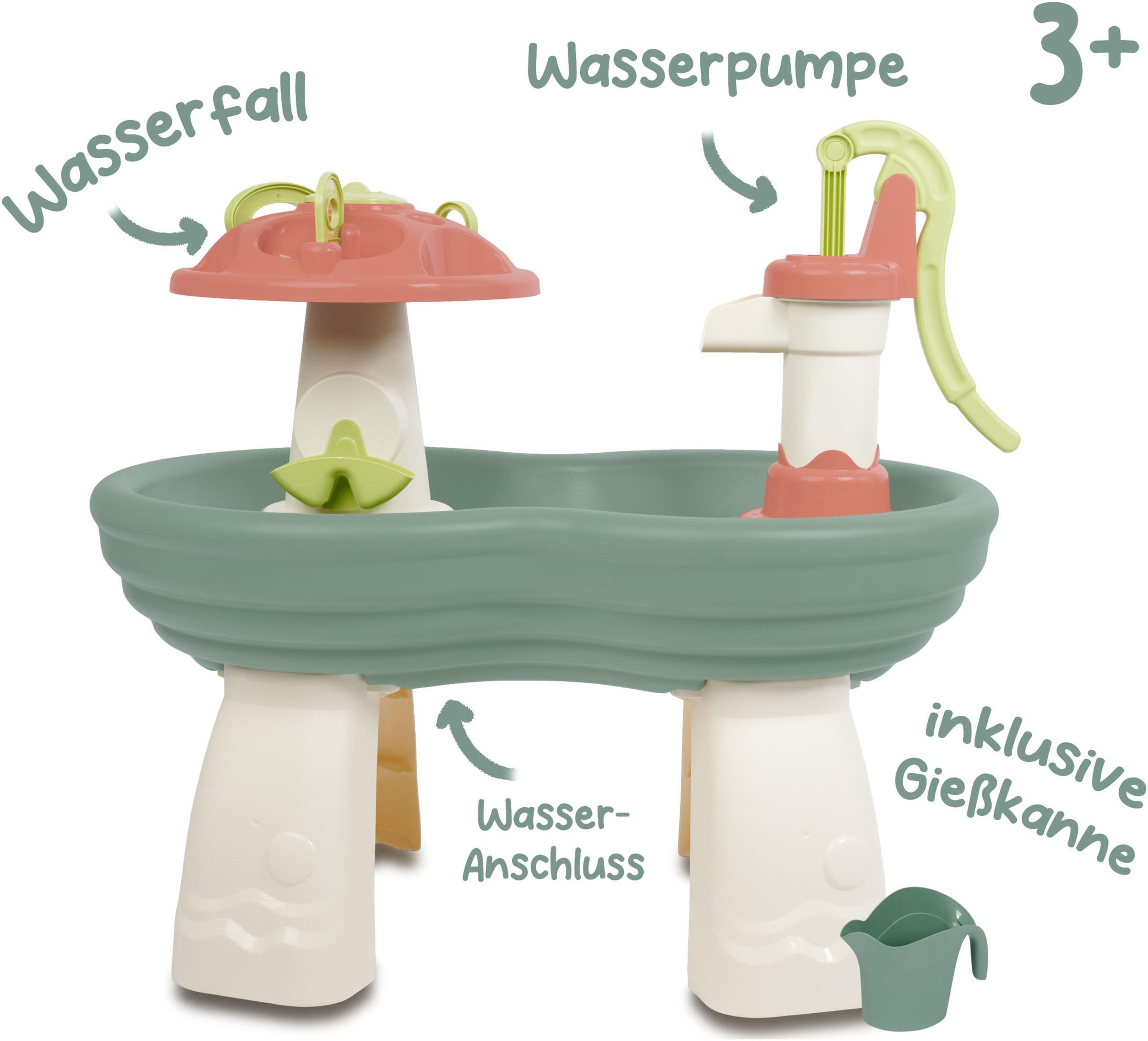Aquaplay Wasserspieltisch »Wassertisch pastell« Made in Germany