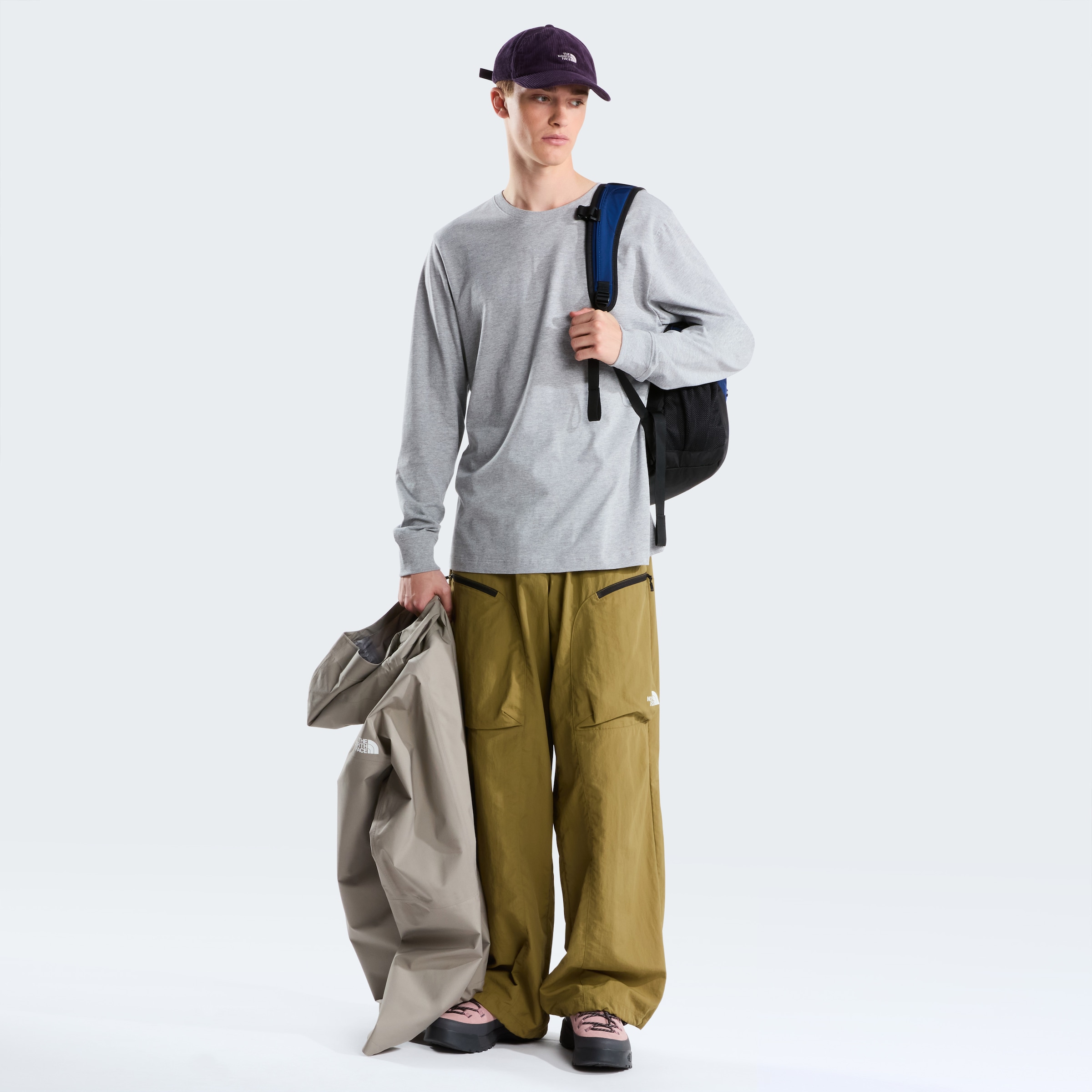 The North Face Langarmshirt »M EVOLUTION SIMPLE DOME REGULAR LONG SLE« reguläre Passform, Kurzarm, für Fitness und aktive Freizeit