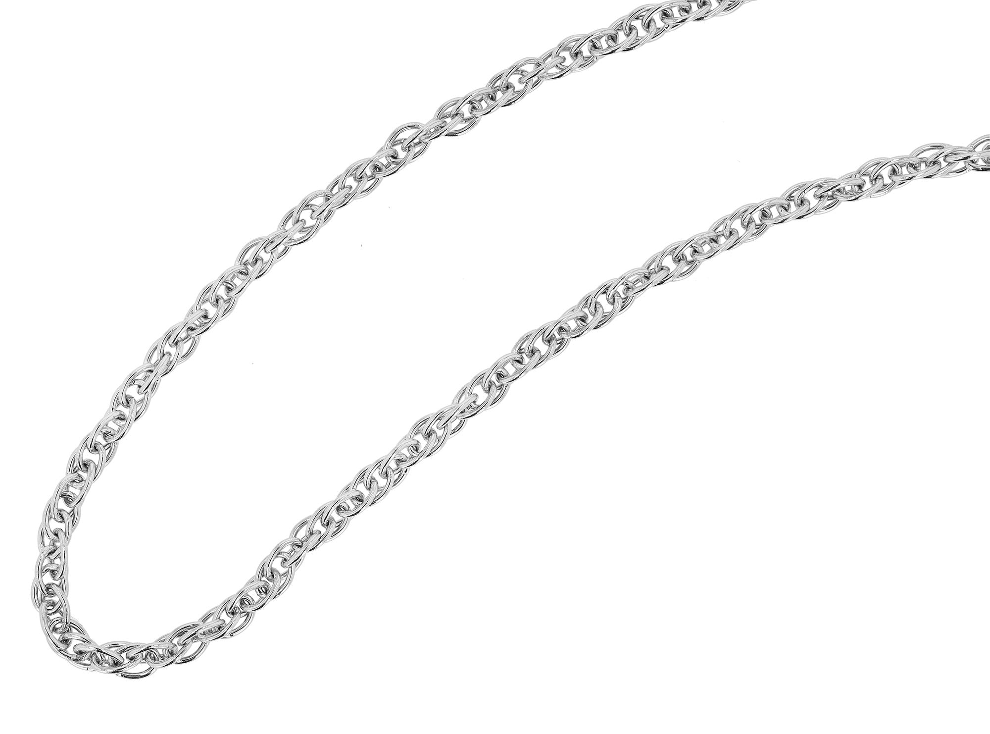 Adelia´s Gliederkette »Damen Halskette ¿ Kordelkette aus Edelstahl«