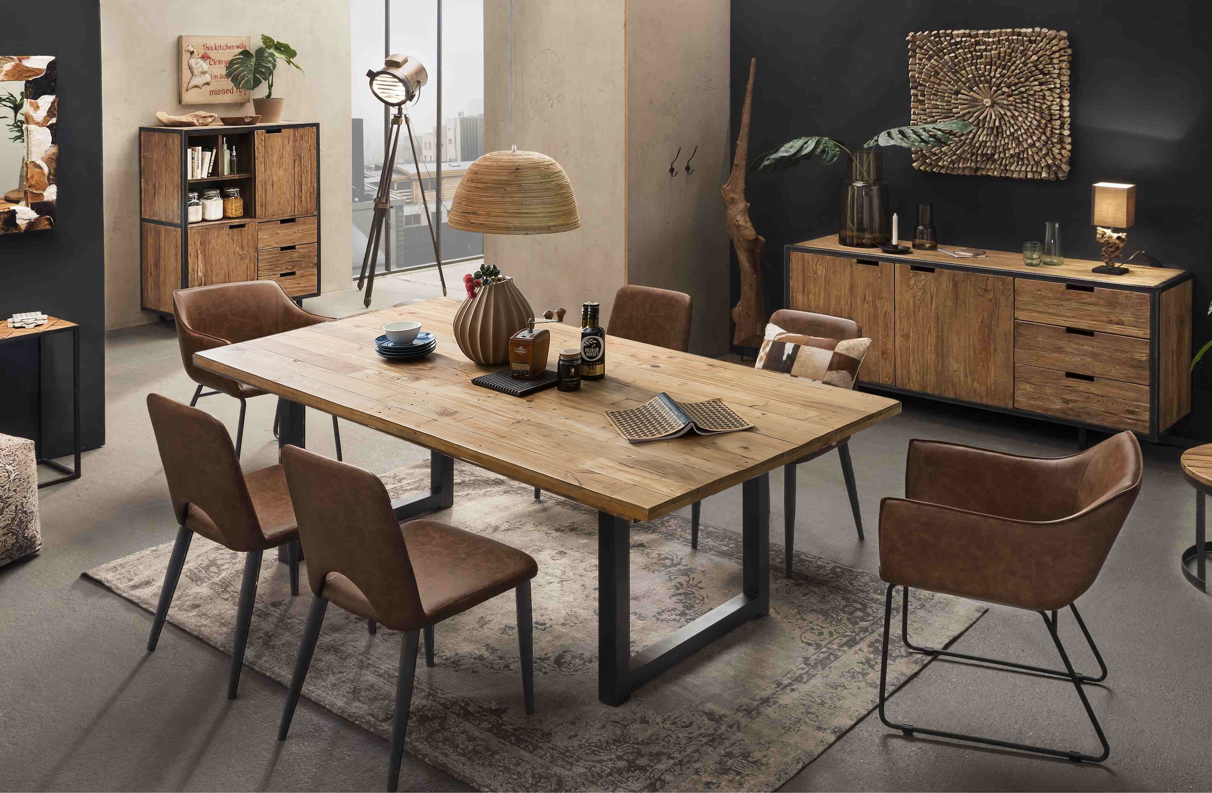 SIT Tischbein, (1 St.), modernes Kufen-Gestell