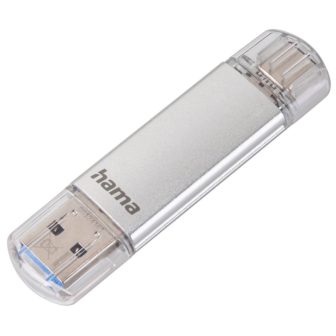 USB-Stick »USB-Stick "C-Laeta", Type-C USB 3.1/USB 3.0, 16GB, 40 MB/s, Silber«,...
