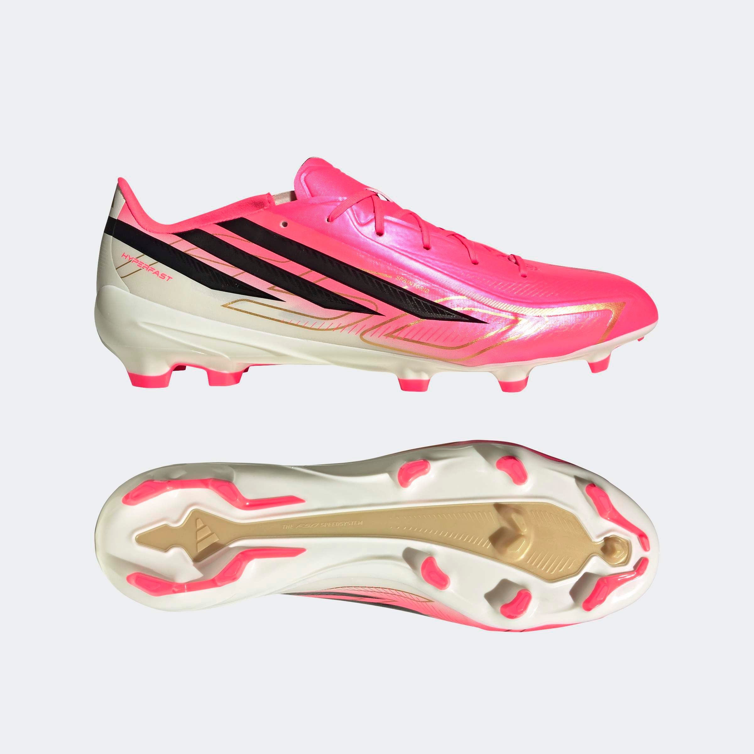 adidas Performance Fußballschuh »F50 HYPERFAST LEAGUE , FESTE BÖDEN«  Außensohle für Rasen und feste Böden