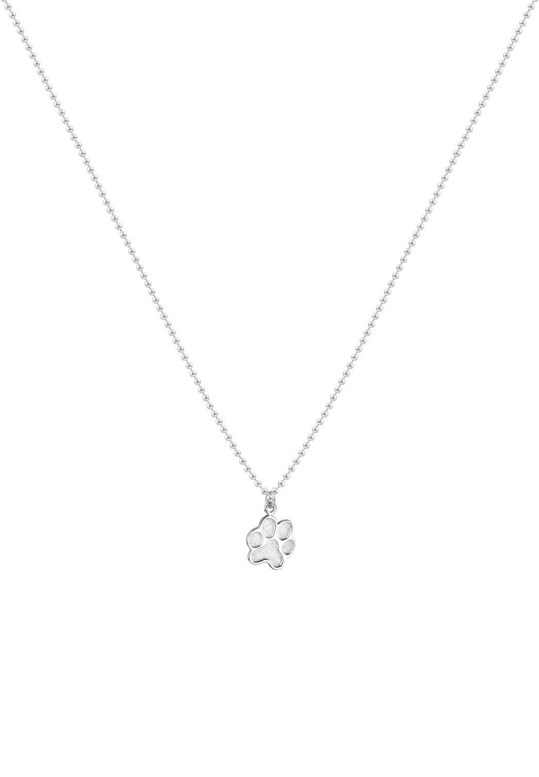 Elli Lange Kette »Halskette Pfote 925 Sterling Silber«