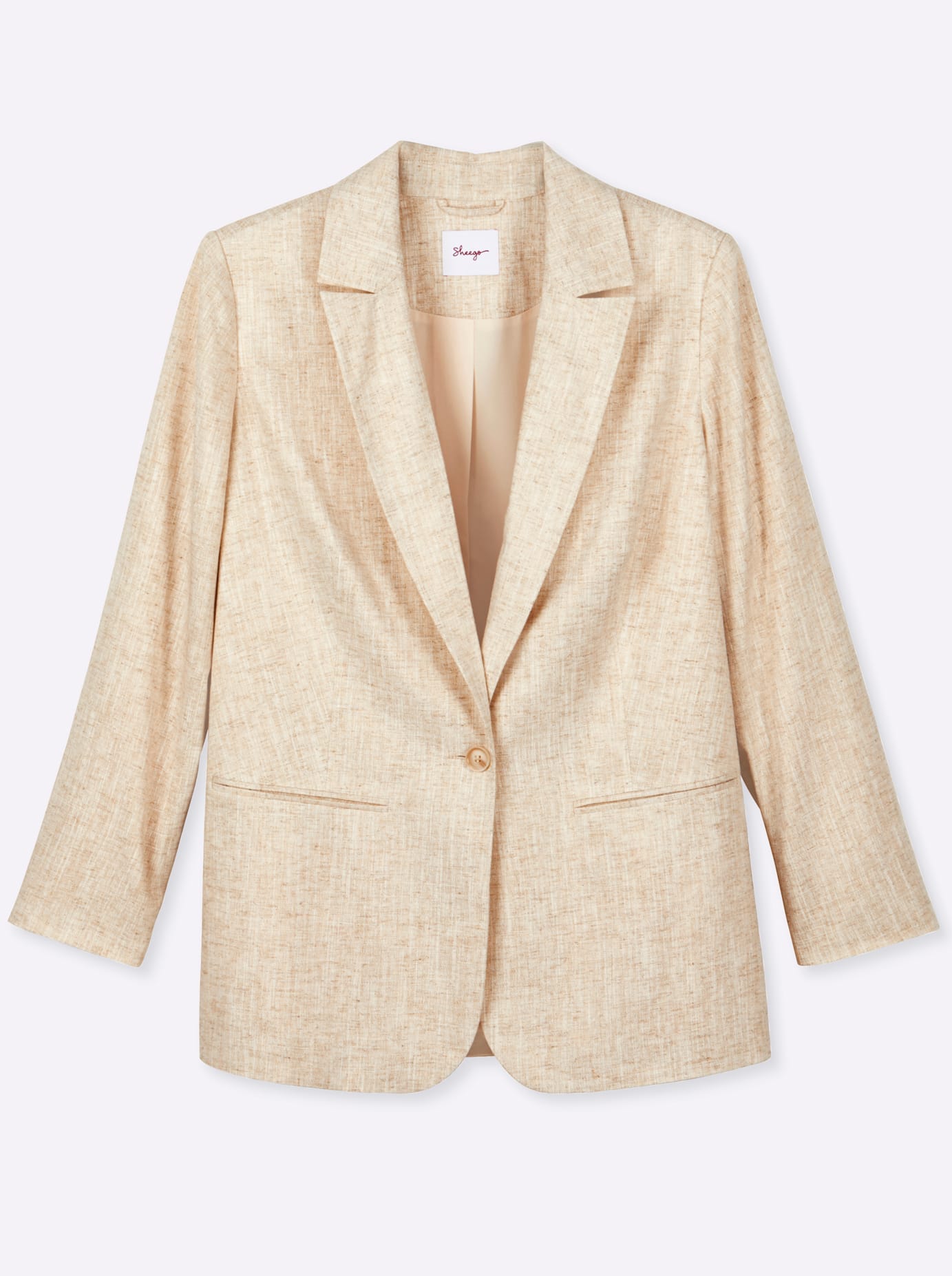 Sheego Jackenblazer »Leinenblazer«