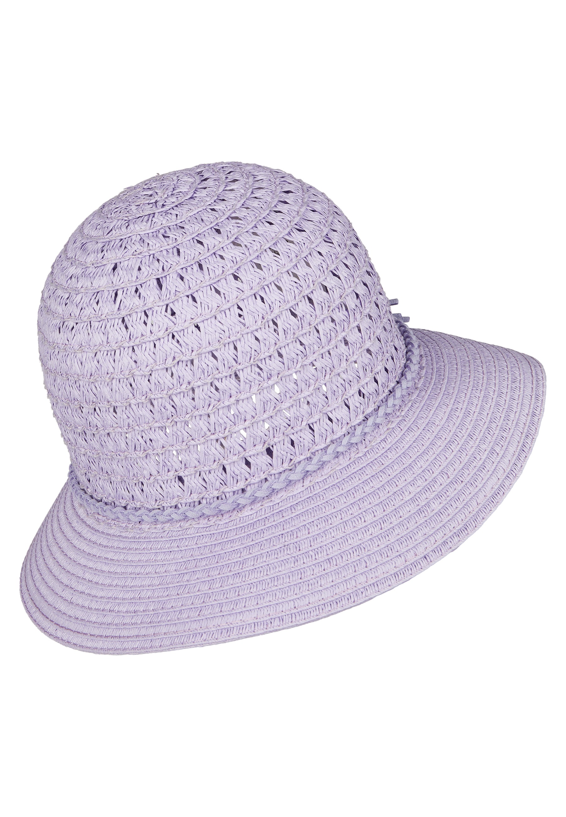 Sterntaler® Schirmmütze »Strohhut flieder«