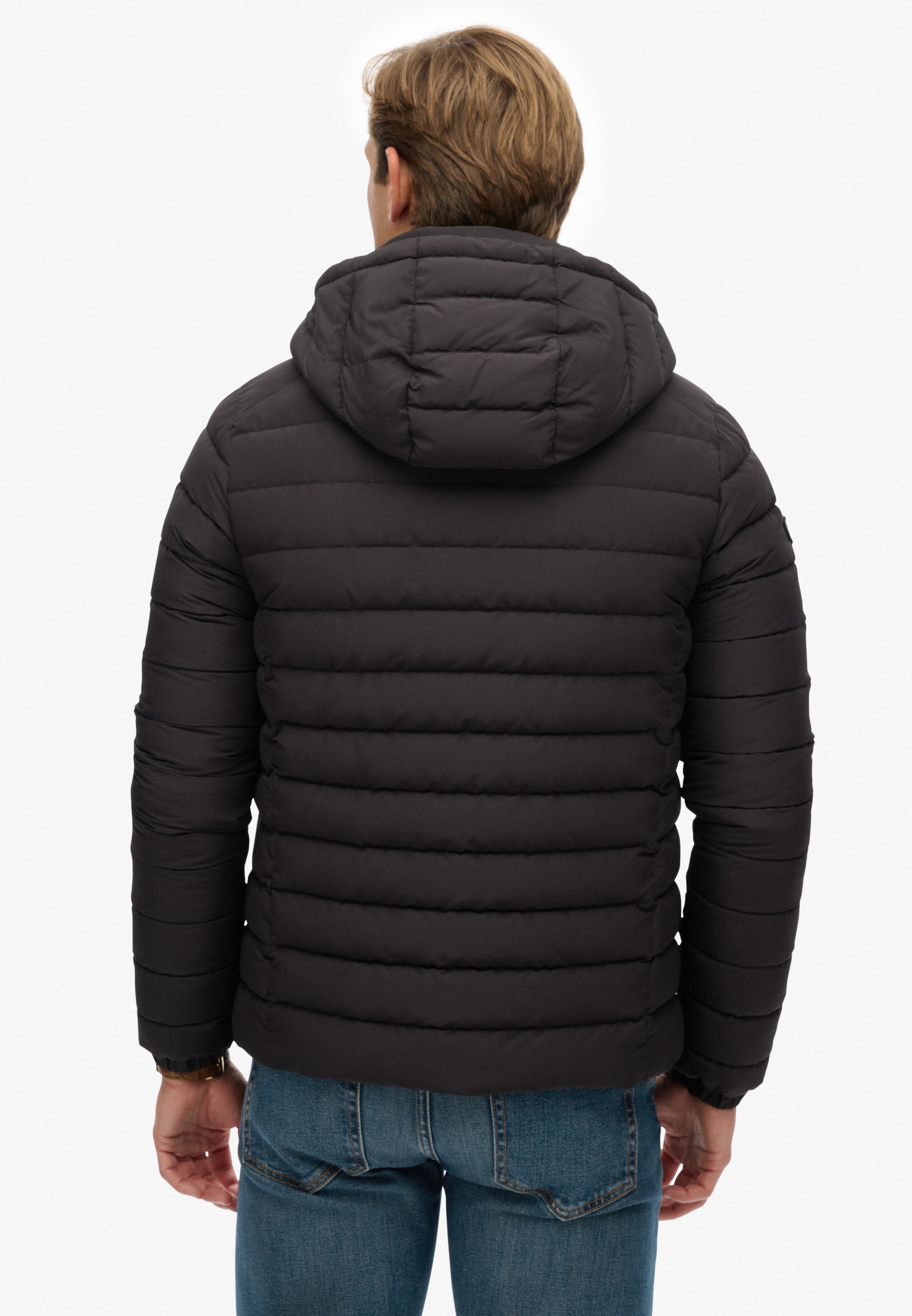 Superdry Steppjacke »HOODED FUJI PADDED JACKET« mit Kapuze