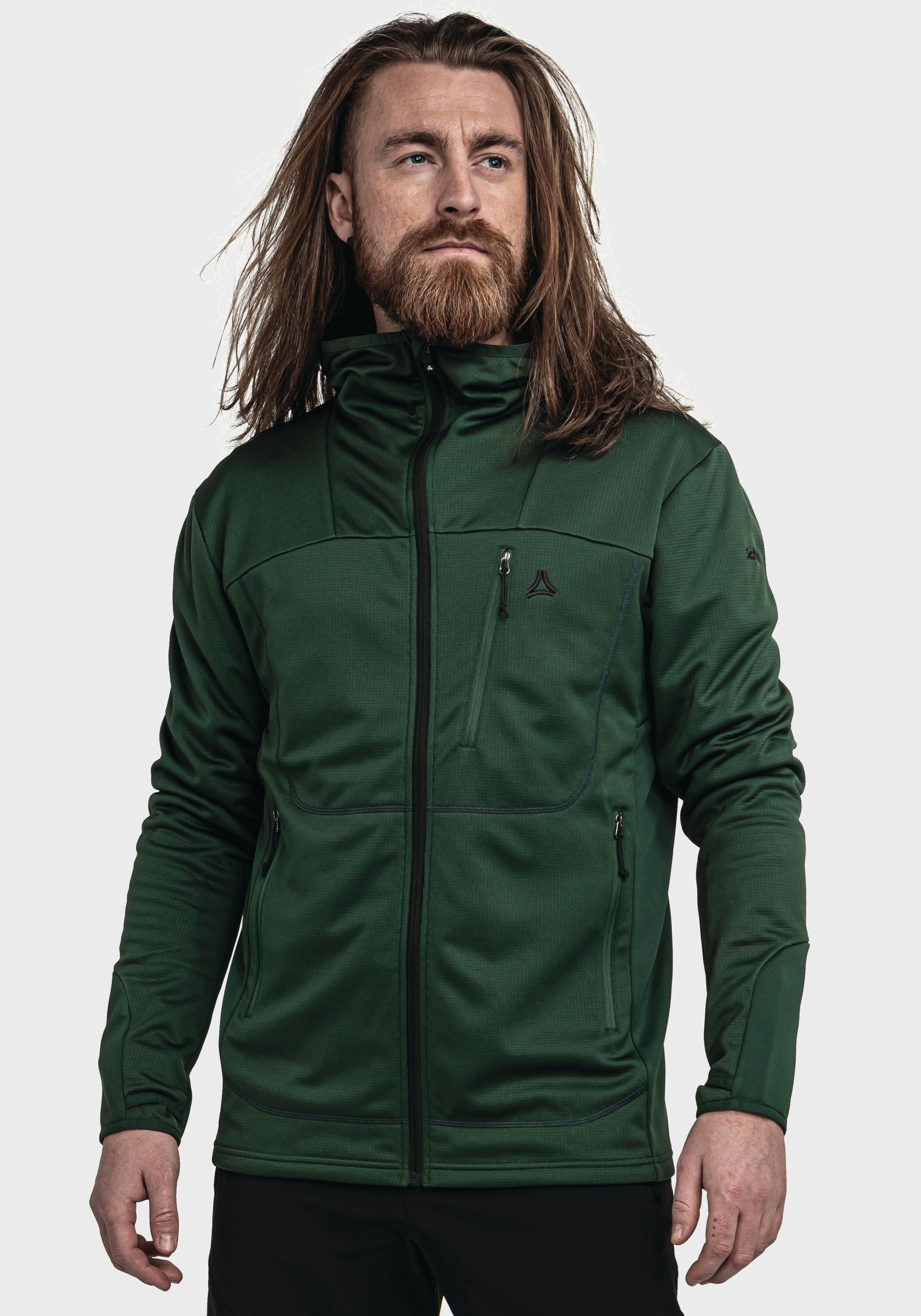 Schöffel Fleecejacke »Hiking Fleece Hoody Style Milagle MNS«, ohne Kapuze