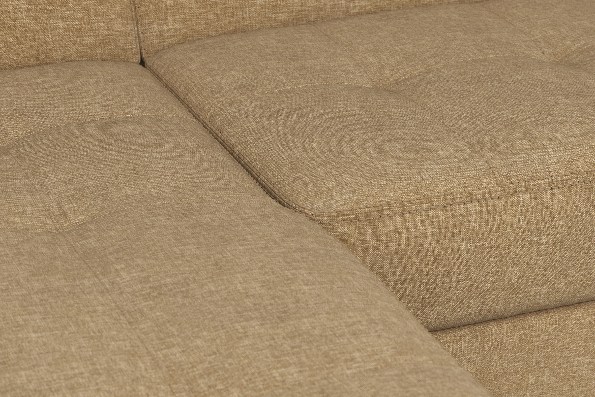 DOMO collection Ecksofa »Capelo, komfortabel, klare Linien zeichnen dieses Design aus, L-Form«, mit Armteilverstellung, wahlweise mit Bettfunktion, Federkern