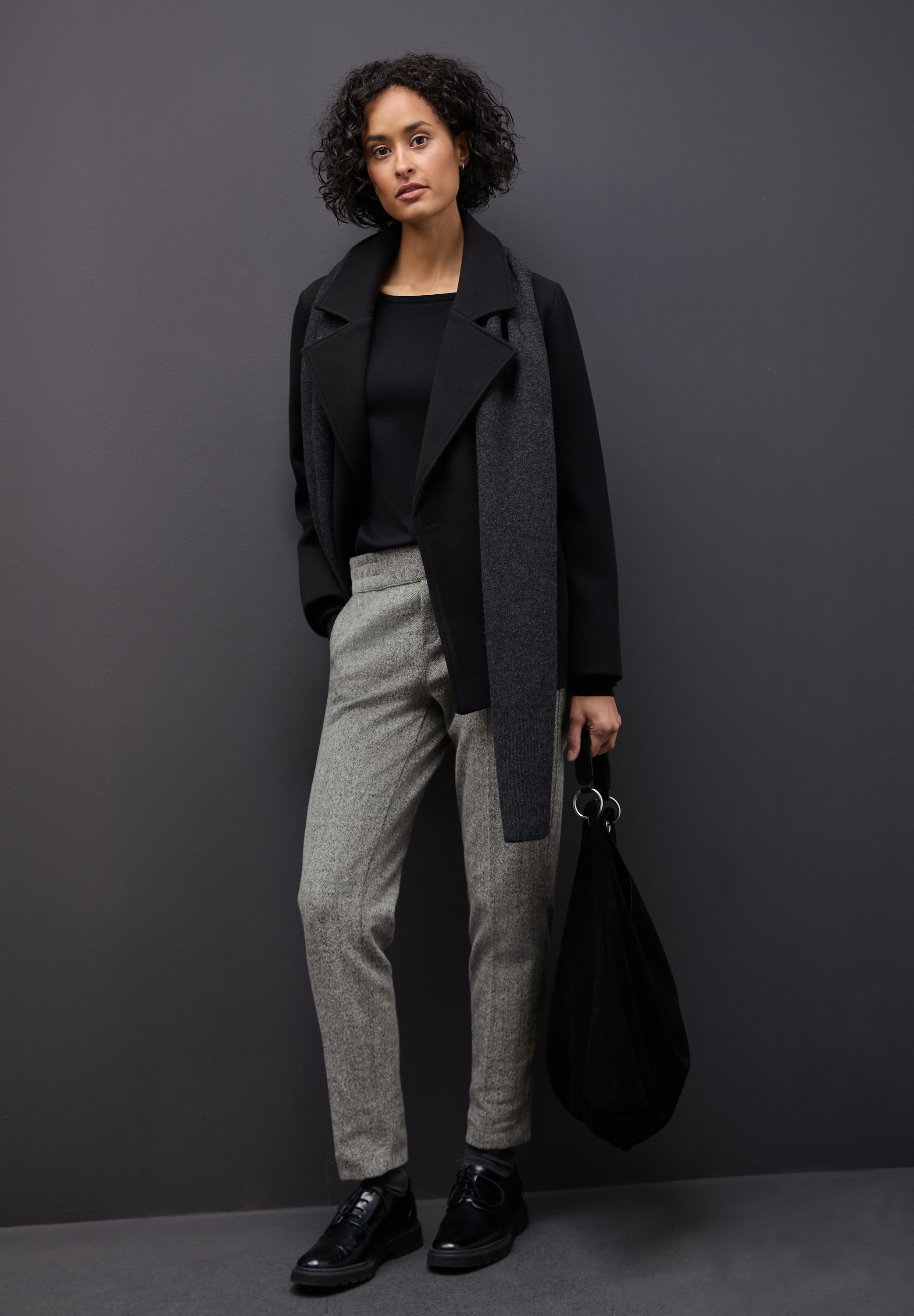 STREET ONE Stoffhose »Style Bonny«  mit elastischem Bund