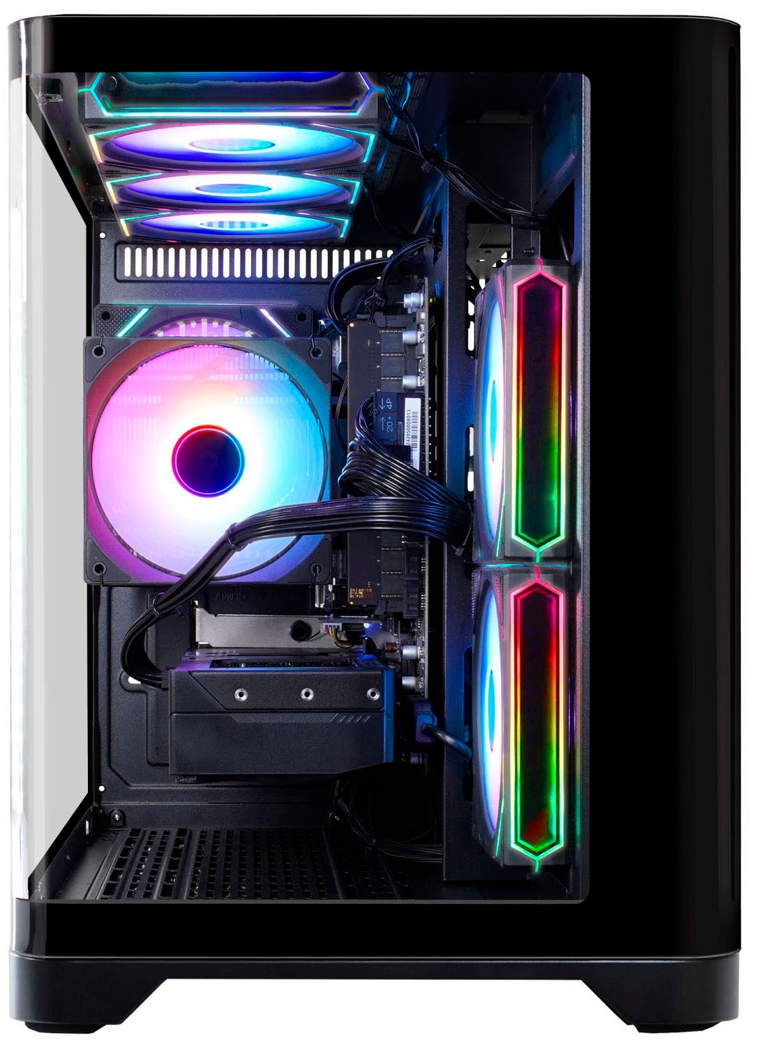 GAMEMAX Gaming-PC »HYPE-M BK 8197 AMD Ryzen 7 9700X 32GB DDR5 1TB SSD RX 9070 XT« Windows 11, DDR5 RAM