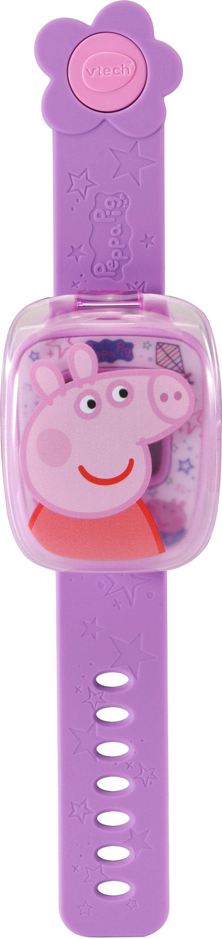 Vtech® Lernspielzeug »Peppa Pig, Peppas Lernuhr pink«