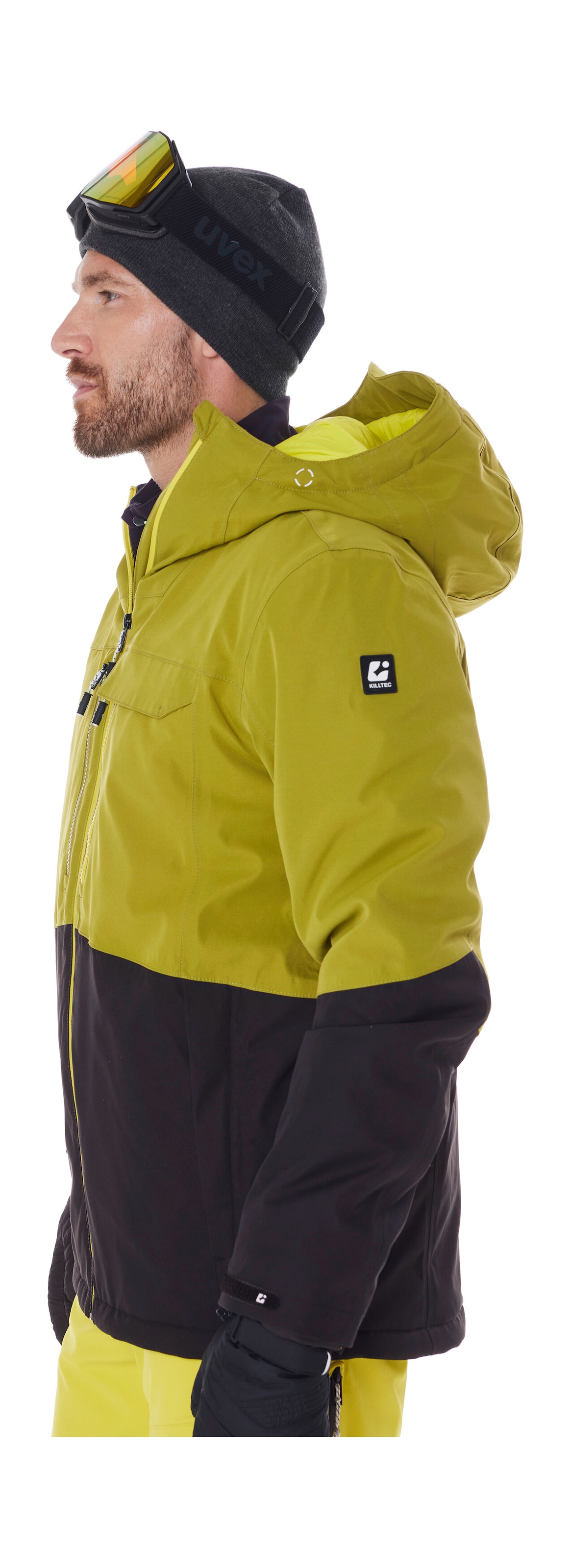 Killtec Skijacke »KSW 280 MN SKI JCKT« Wasserdichte Herrenjacke mit Schneefang und Teflon EcoElite™
