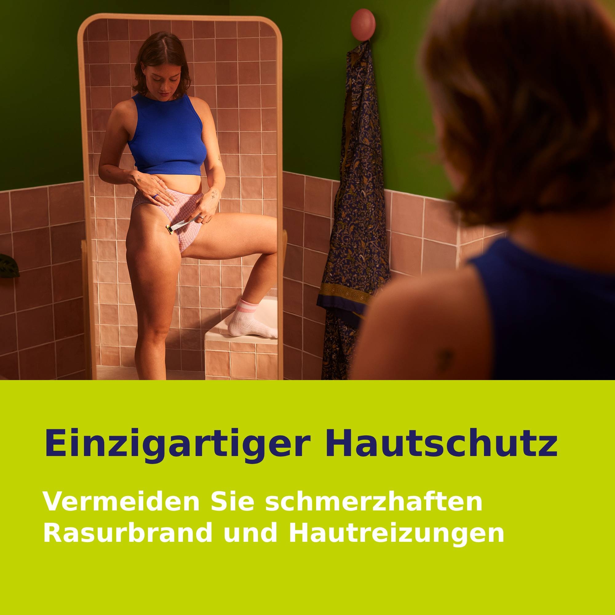 Philips Elektrorasierer »Intimate QP1924/30« 2 Stk. Aufsätze bidirektionales Trimmen und Rasieren, nass und trocken verwendbar