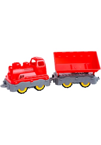 Spielzeug-Lokomotive »BIG Power Worker Mini Zug mit Wagon«