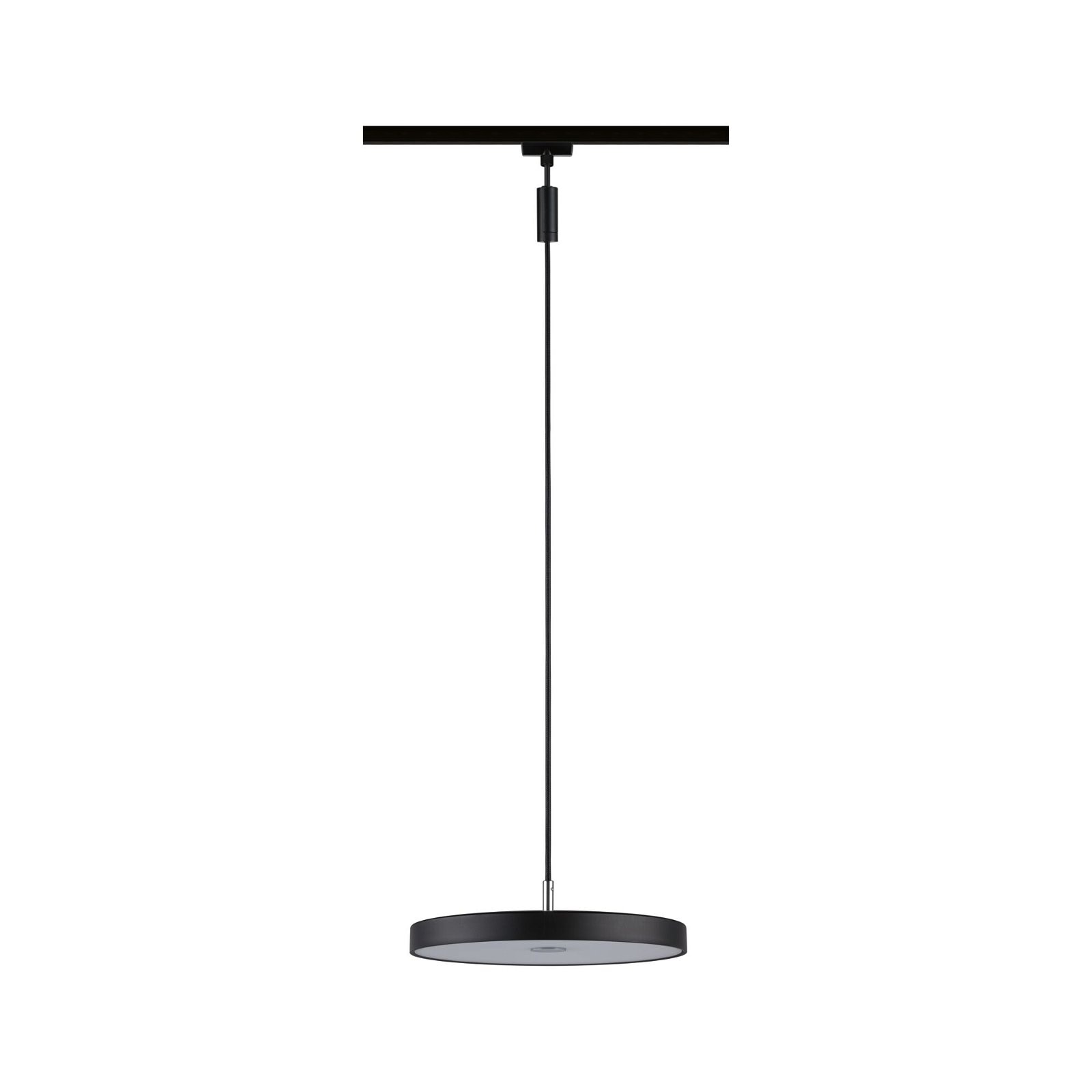 Paulmann Schienensystem-Leuchten »URail Pendel Hildor 850lm 15W 3000K 230V Chrom matt«, 3-Step-Dimmbar