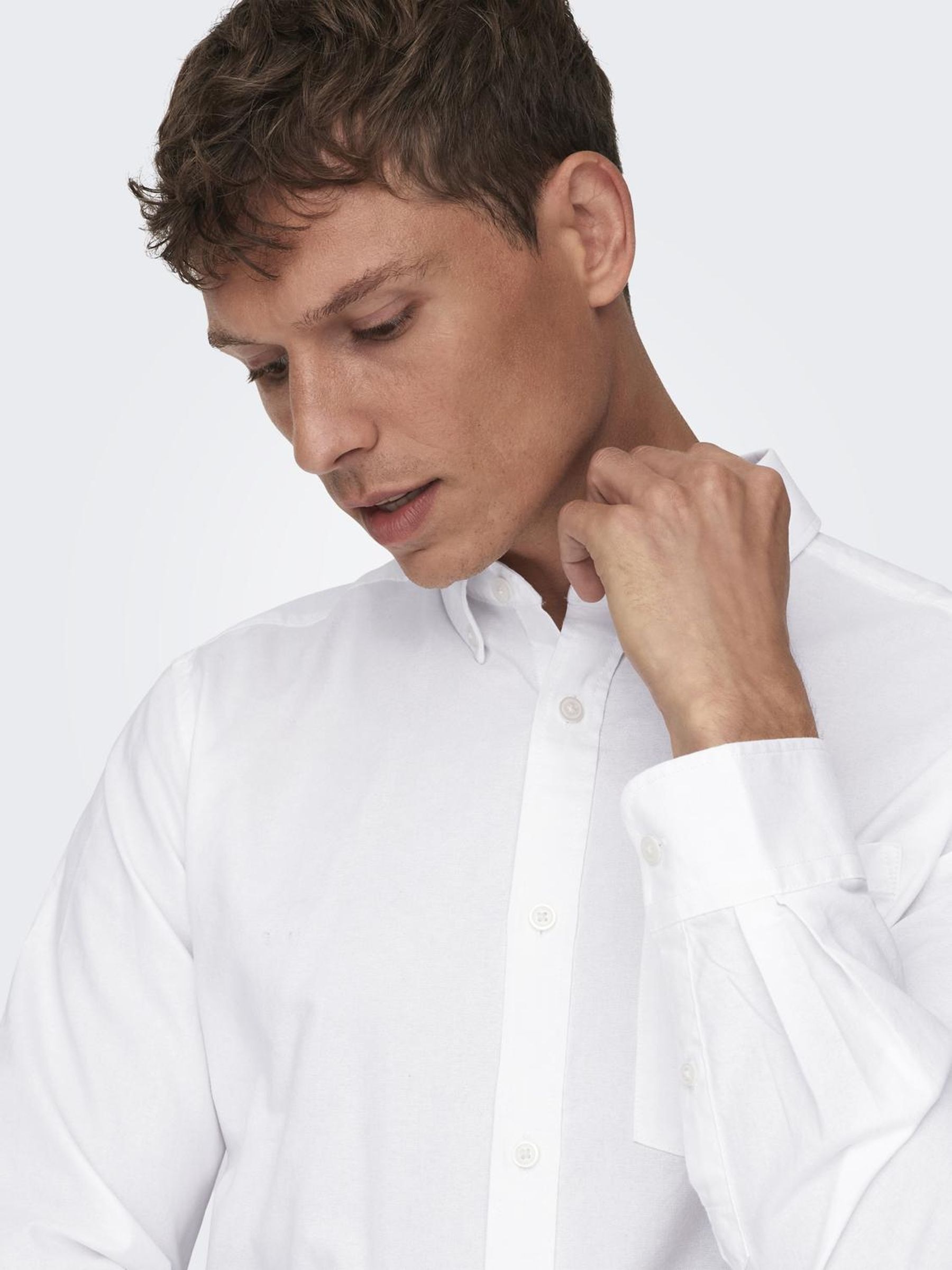 ONLY & SONS Langarmhemd »NEIL LIFE ORGANIC OXFORD SHIRT«