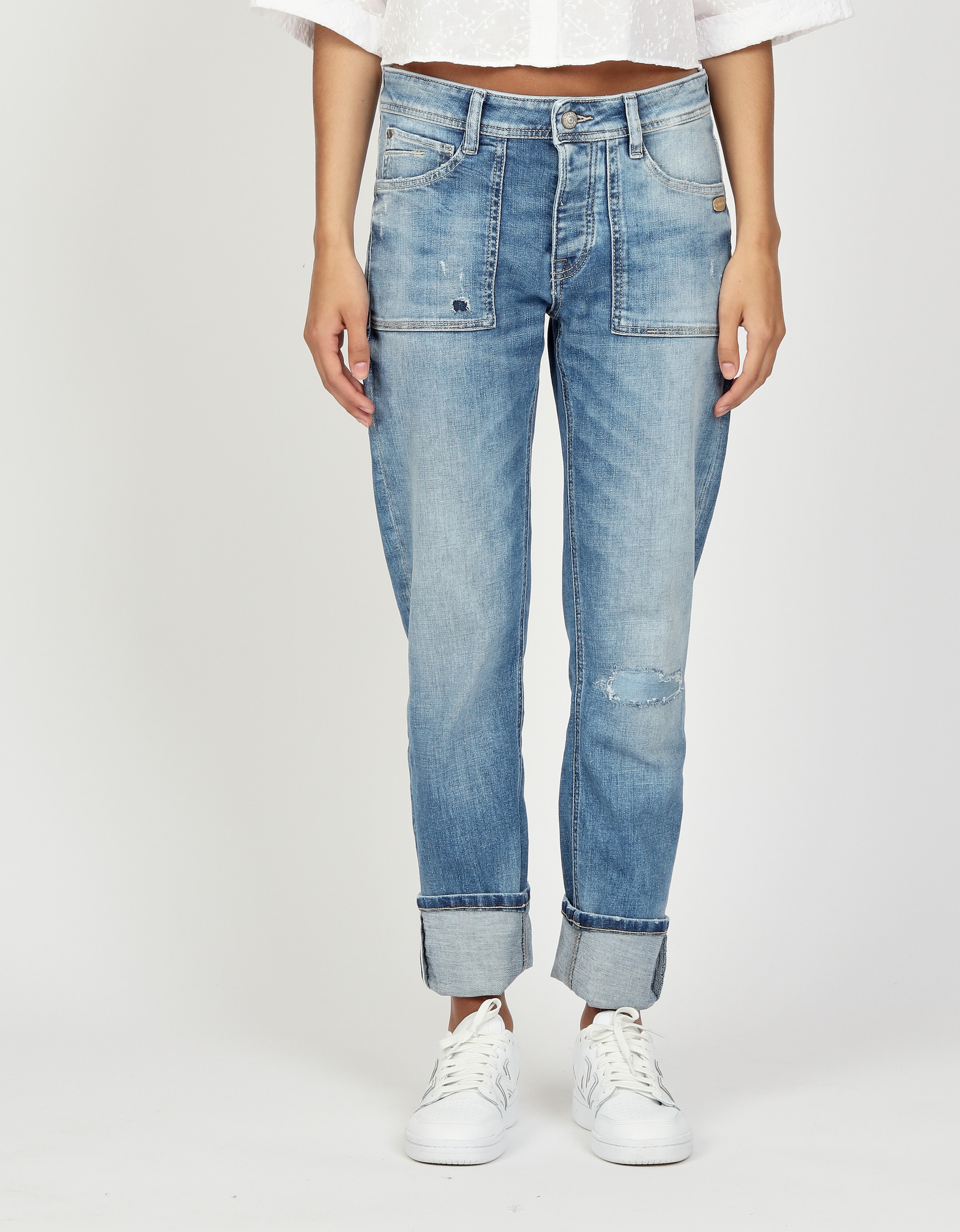 GANG Boyfriend-Jeans »94NICA WORKER«